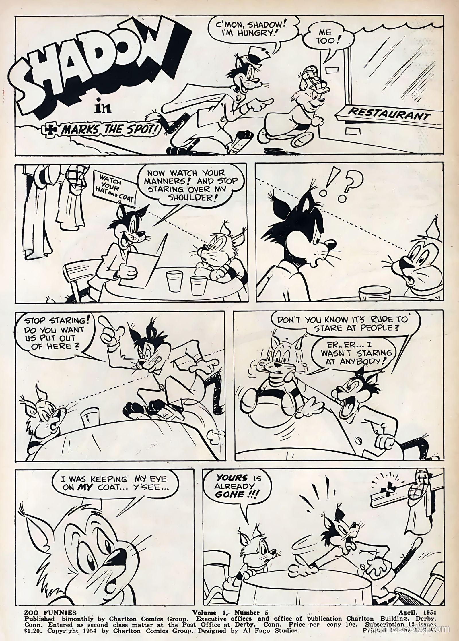 Zoo Funnies #5 (1946) — page 2 of 36