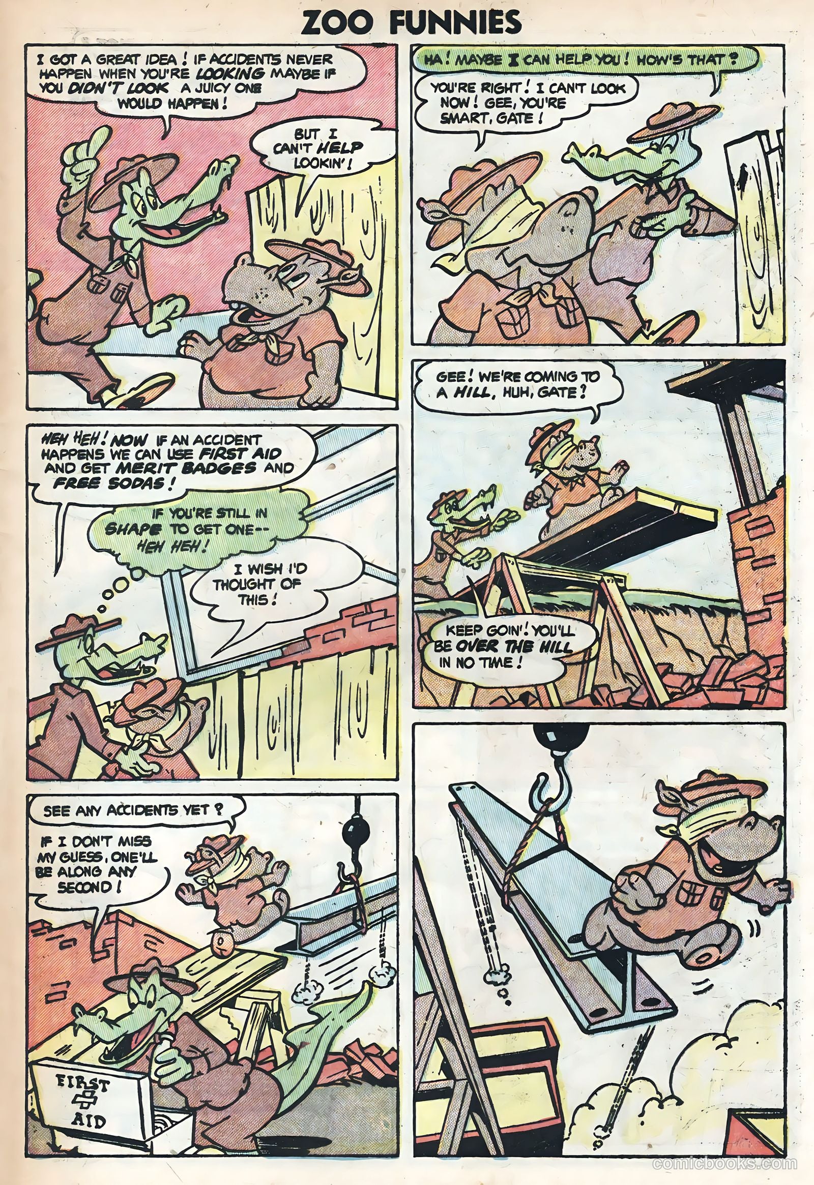 Zoo Funnies #5 (1946) — page 5 of 36