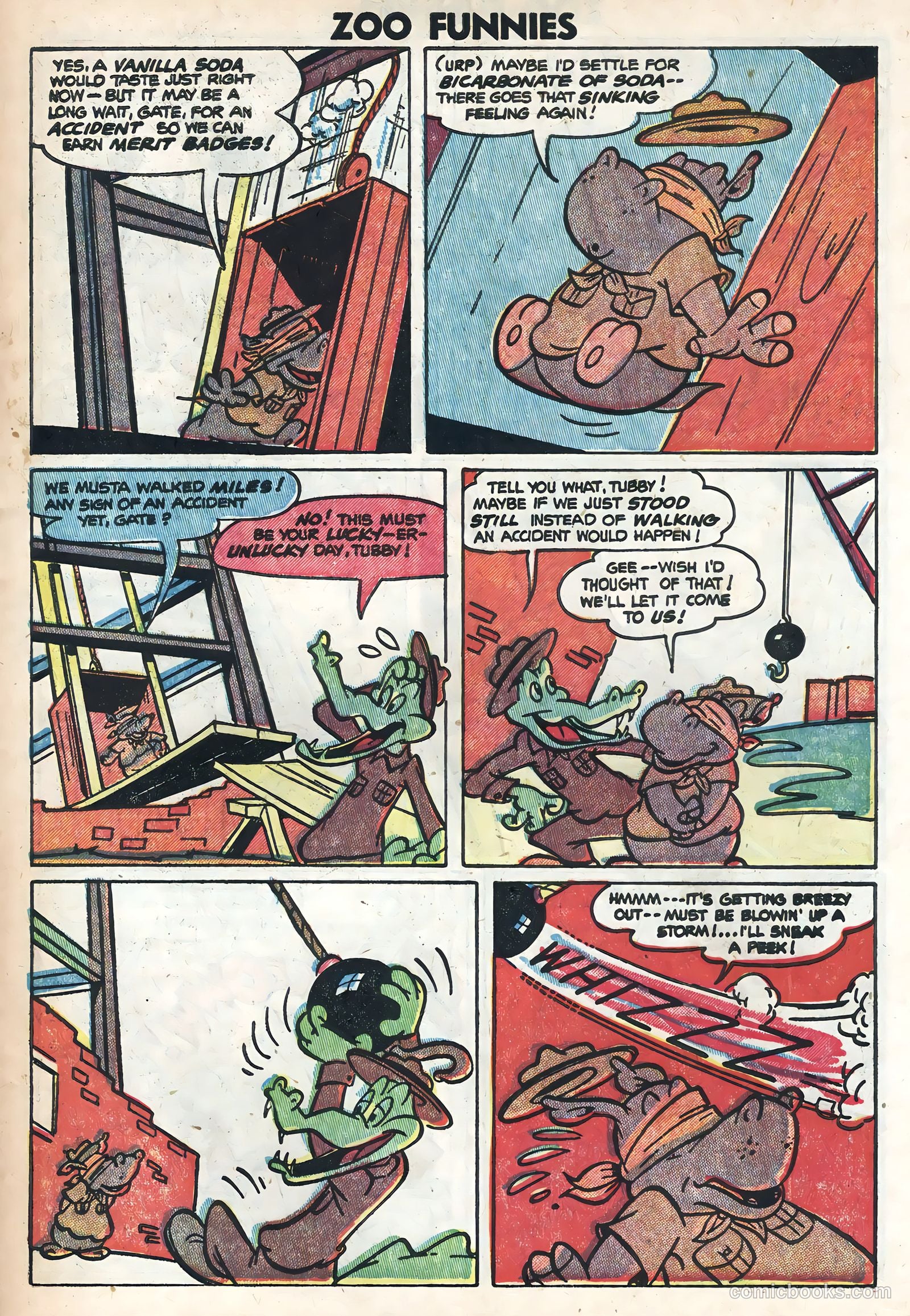 Zoo Funnies #5 (1946) — page 7 of 36