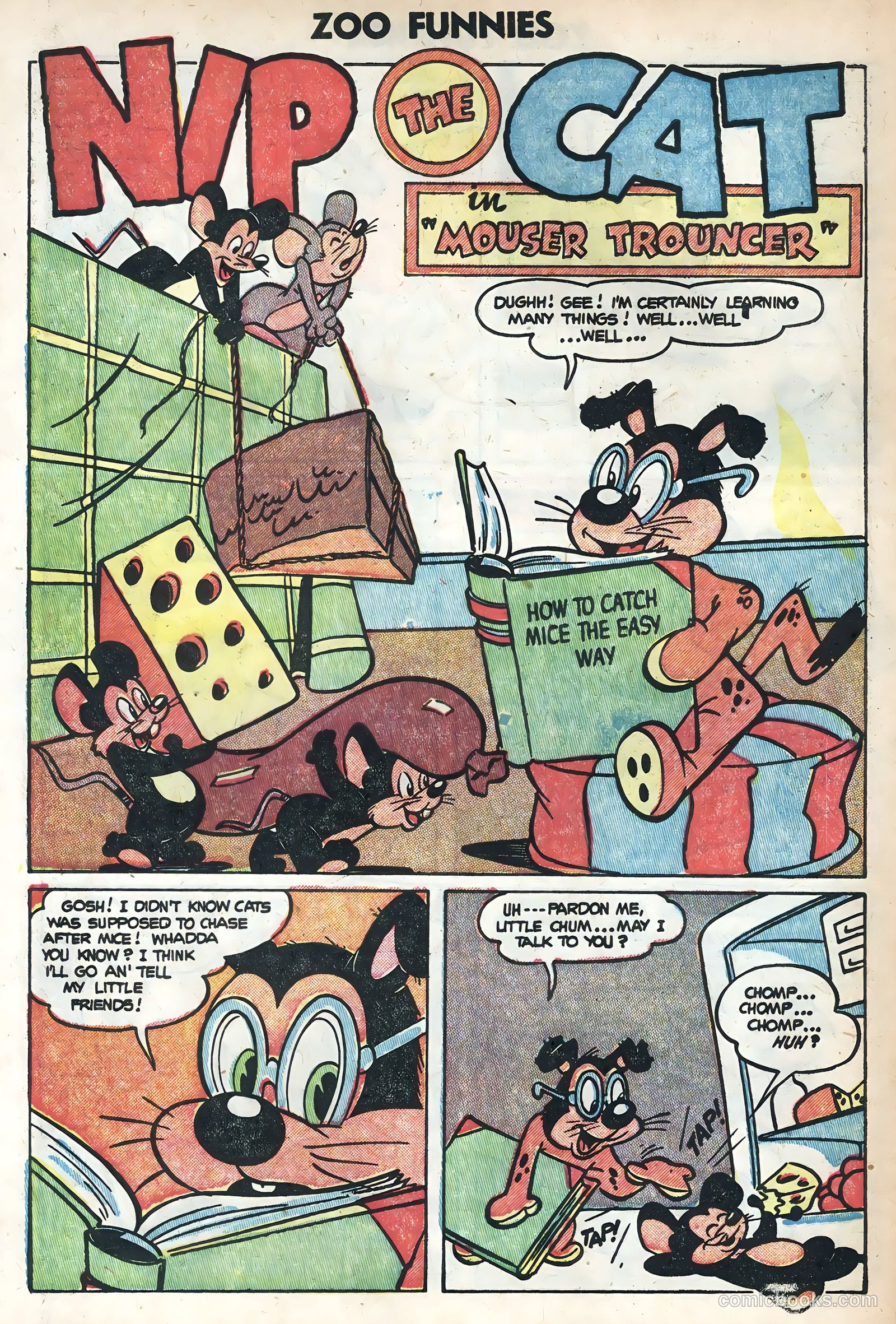 Zoo Funnies #5 (1946) — page 10 of 36