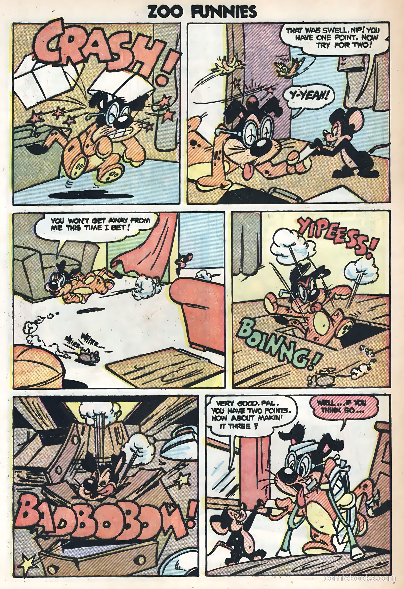 Zoo Funnies #5 (1946) — page 12 of 36