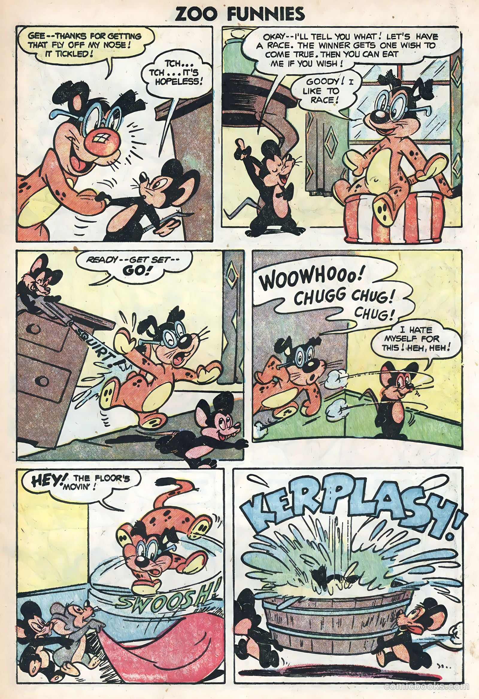 Zoo Funnies #5 (1946) — page 15 of 36