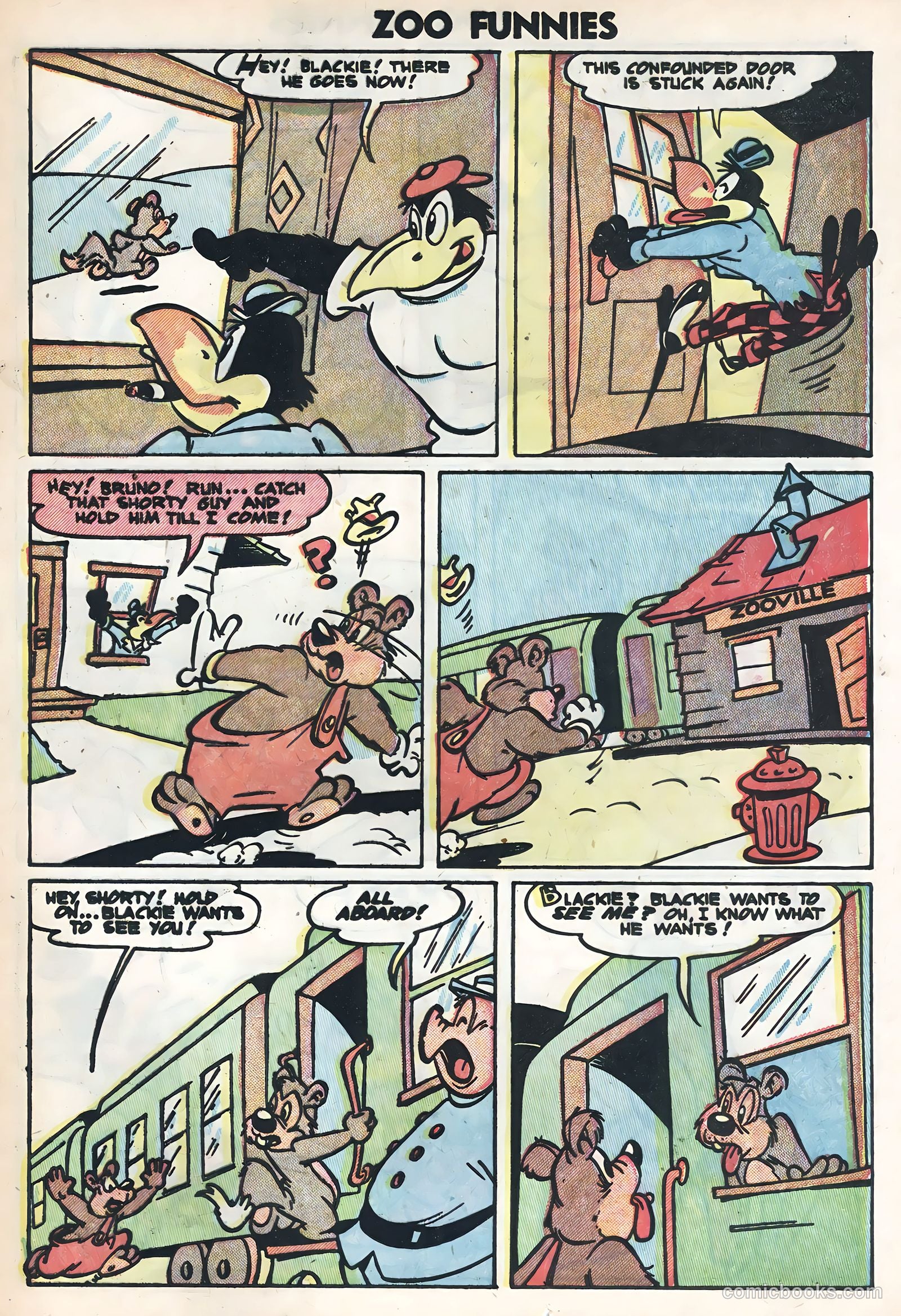 Zoo Funnies #5 (1946) — page 25 of 36