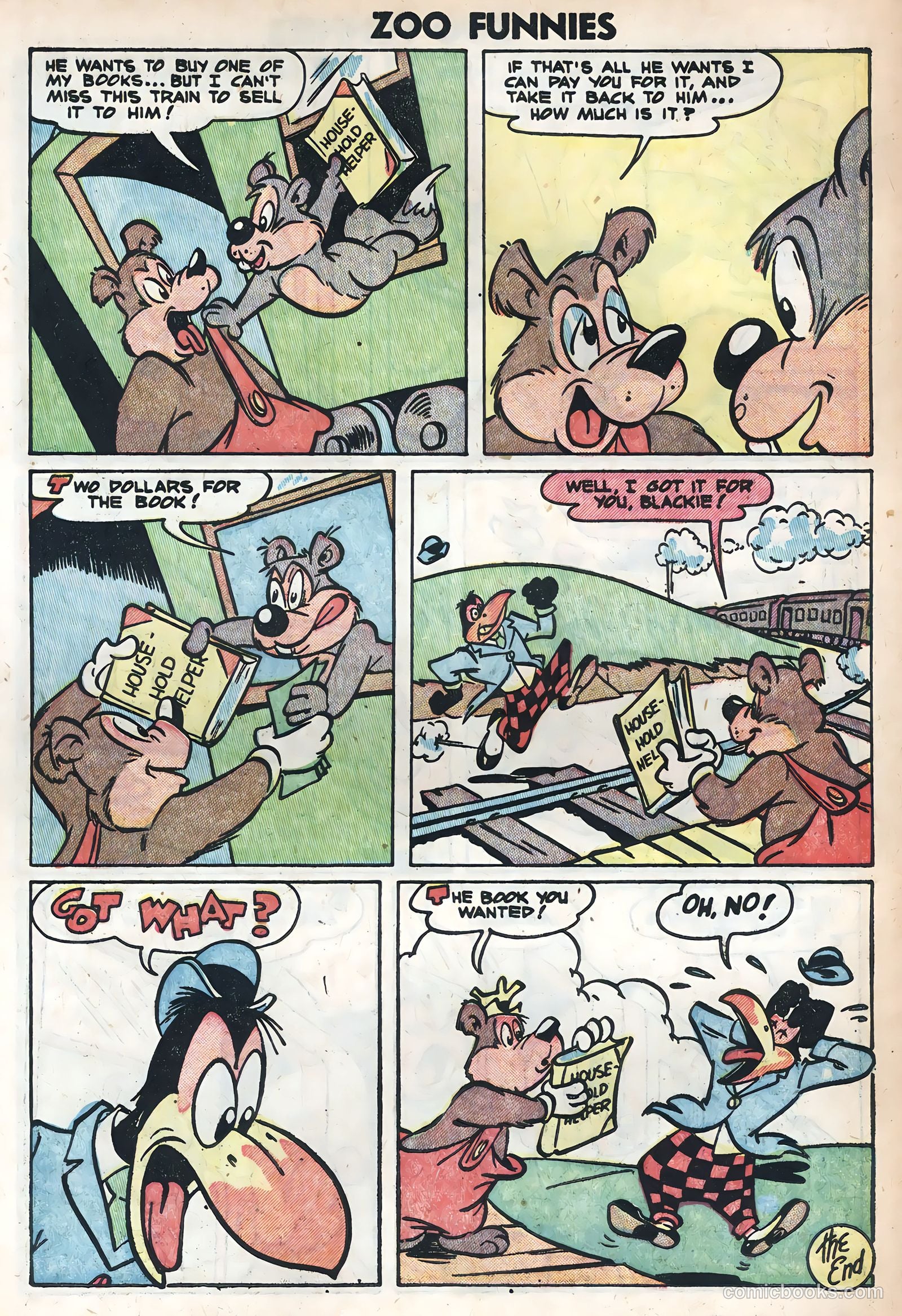 Zoo Funnies #5 (1946) — page 26 of 36