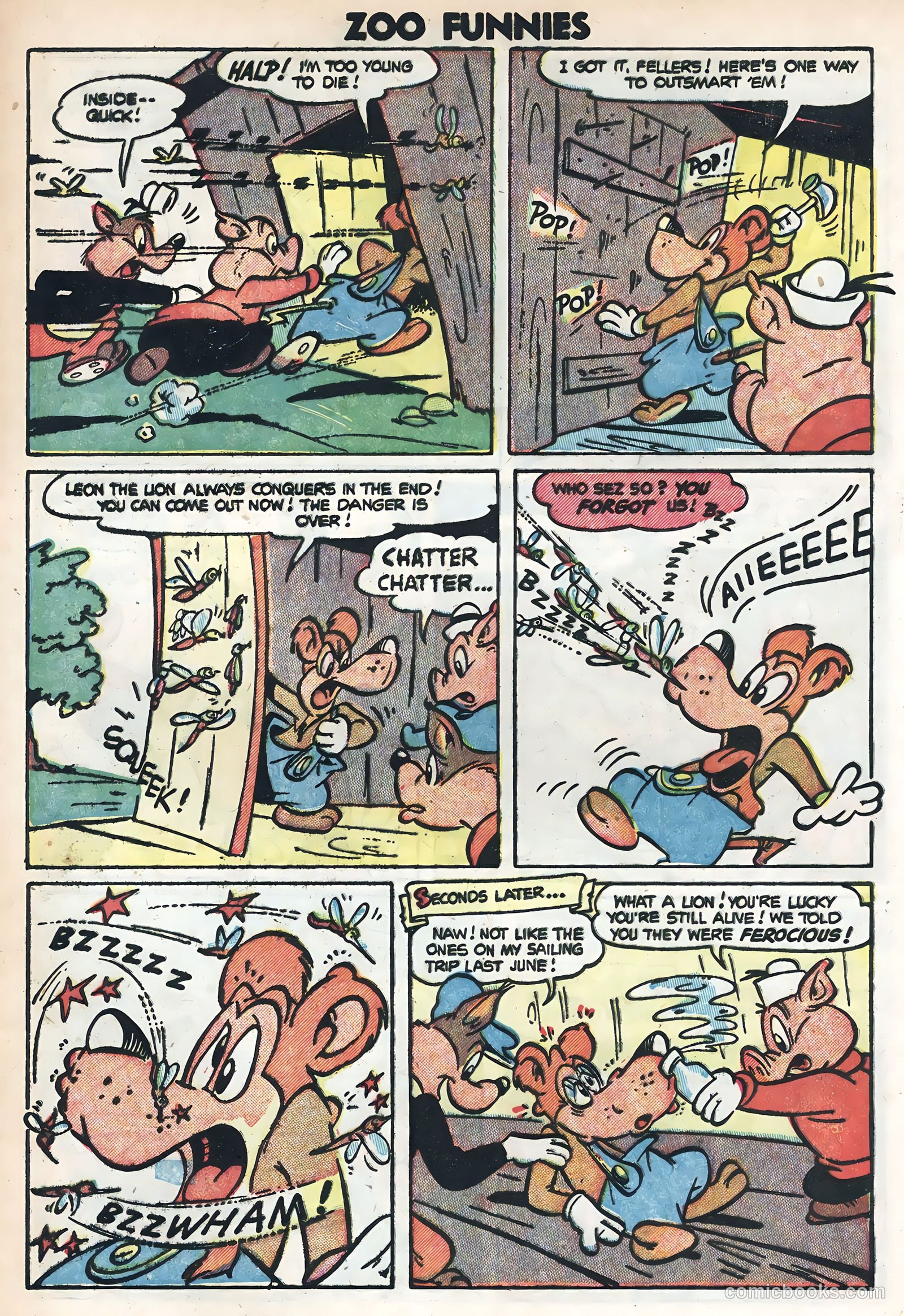 Zoo Funnies #5 (1946) — page 29 of 36