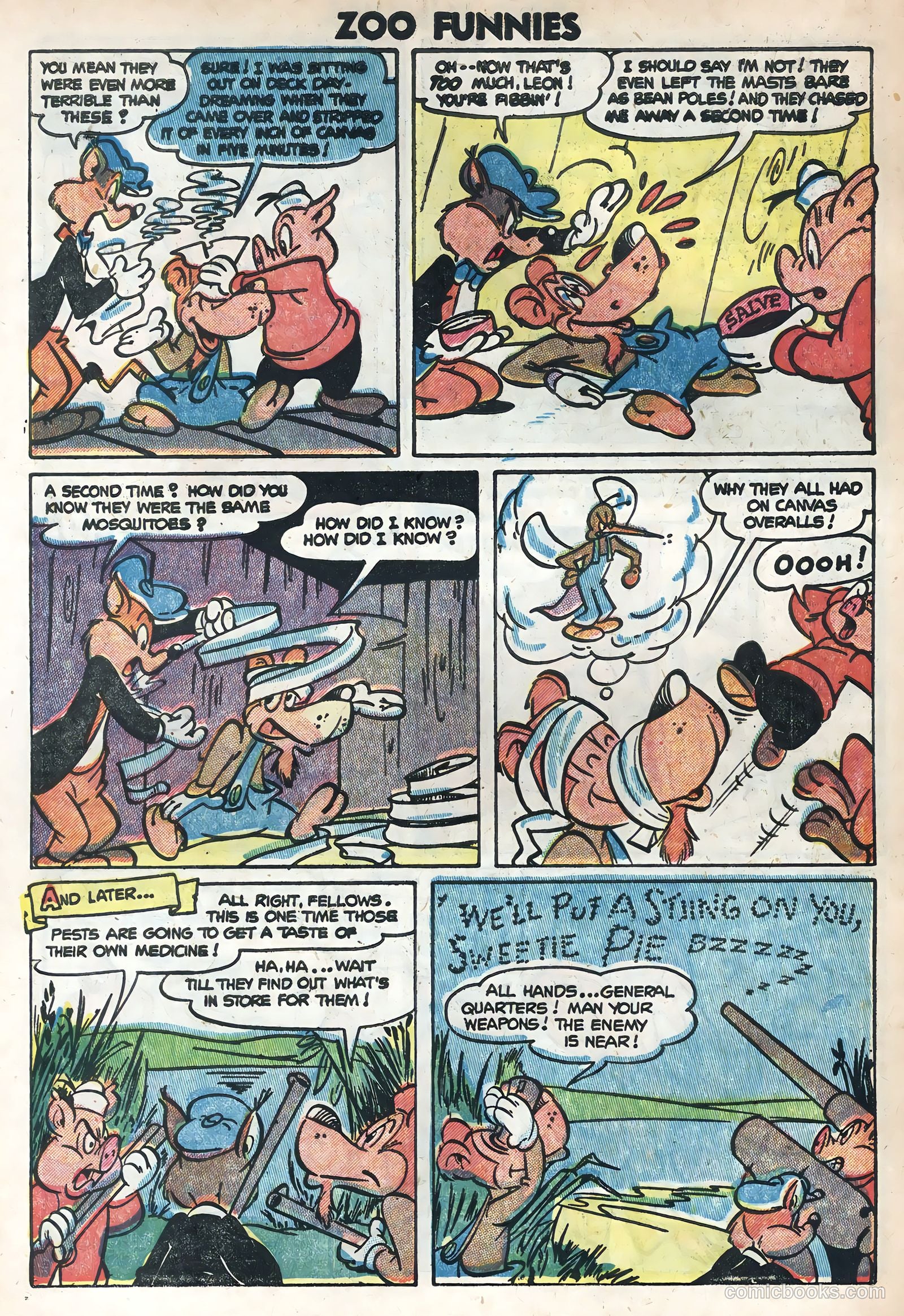 Zoo Funnies #5 (1946) — page 30 of 36