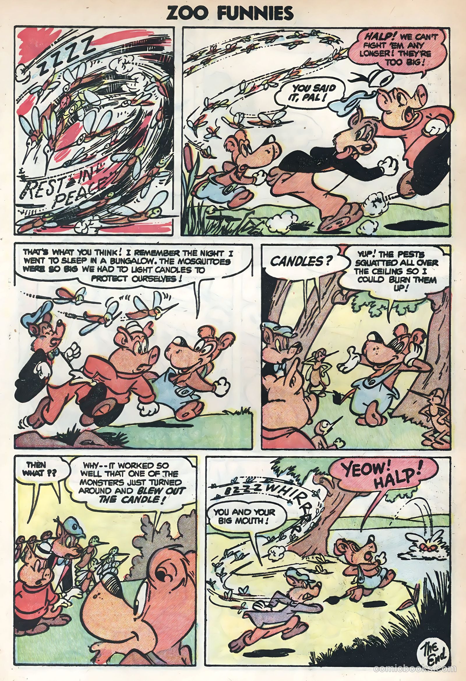 Zoo Funnies #5 (1946) — page 32 of 36