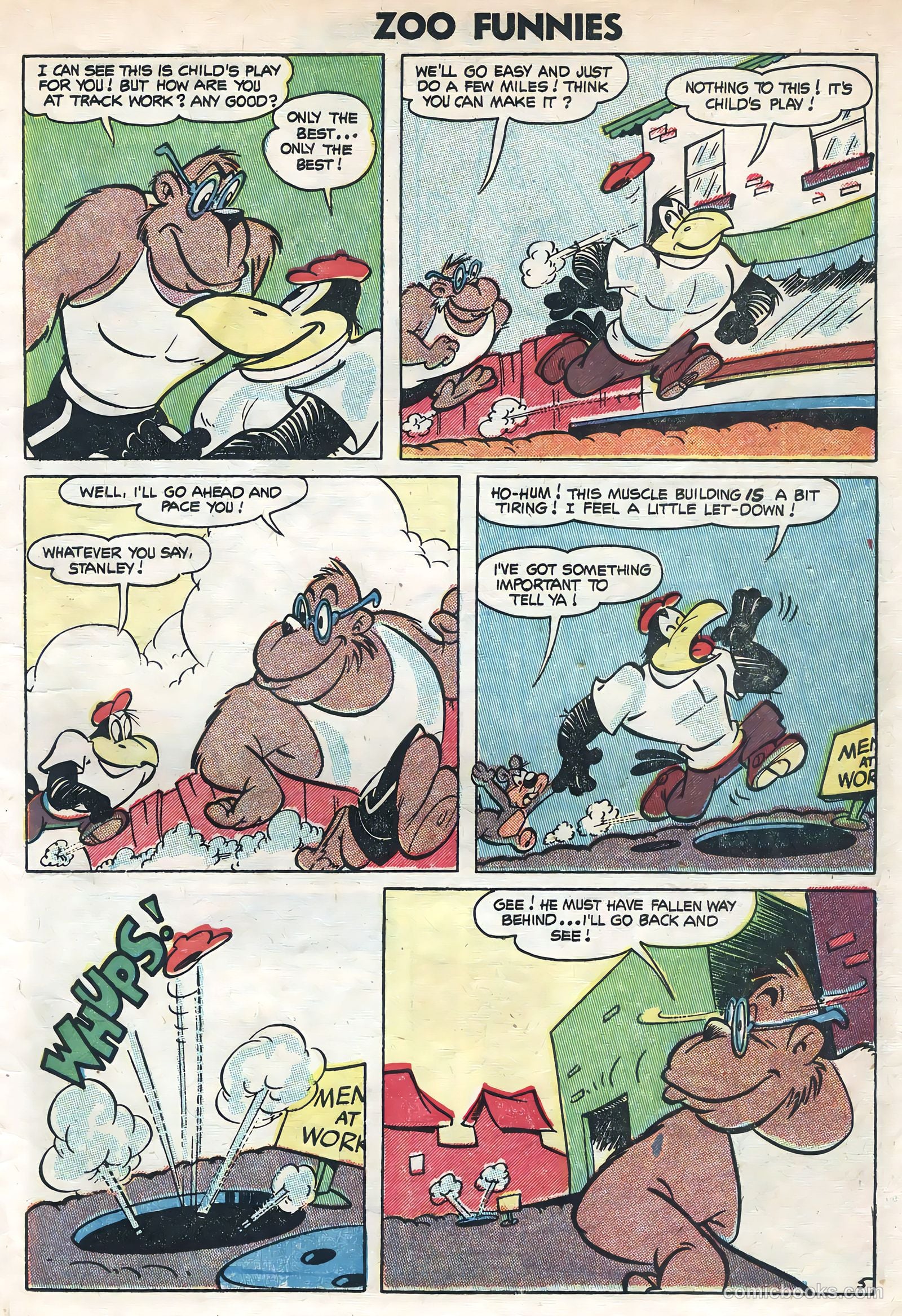 Zoo Funnies #6 (1946) — page 7 of 36