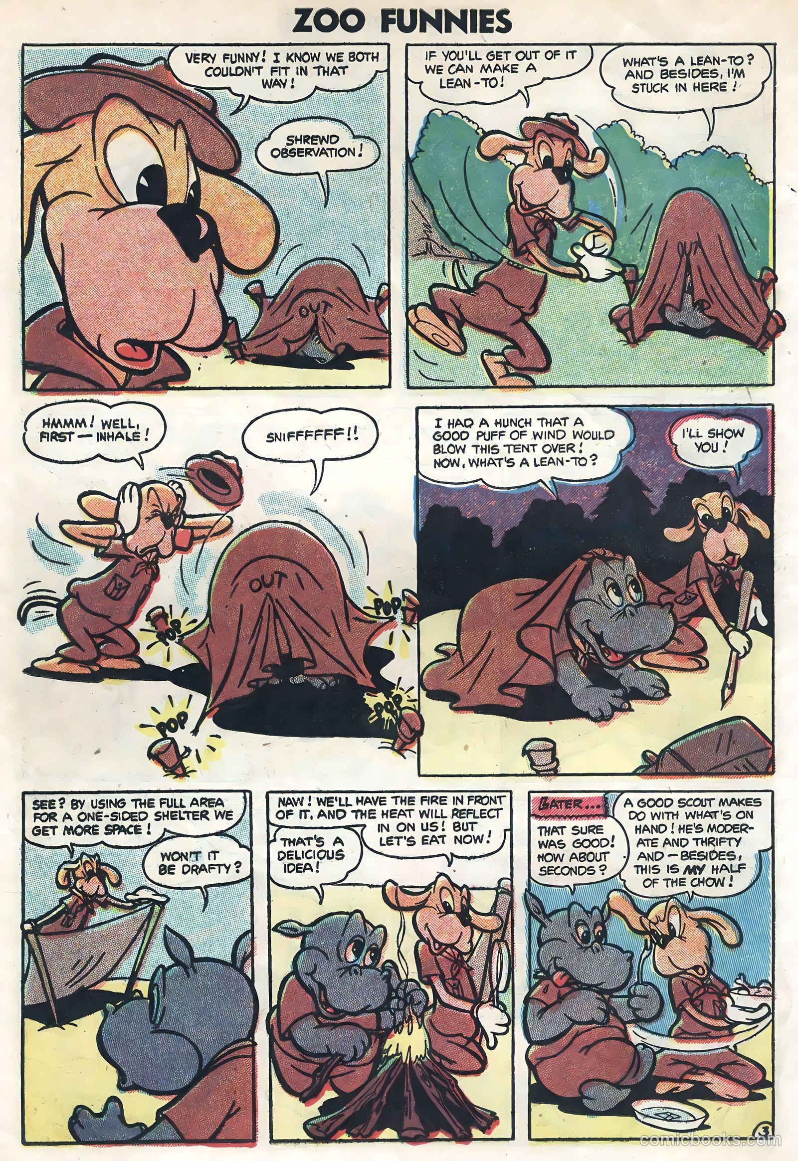 Zoo Funnies #6 (1946) — page 12 of 36