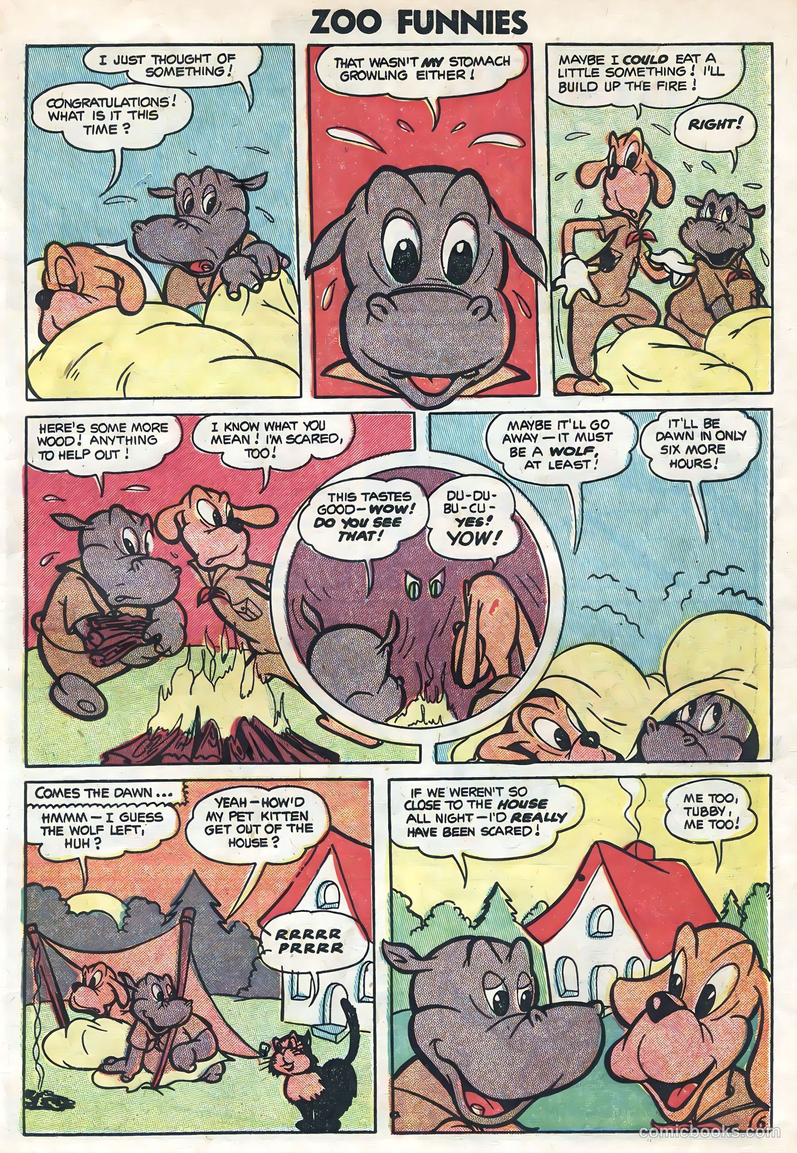 Zoo Funnies #6 (1946) — page 15 of 36