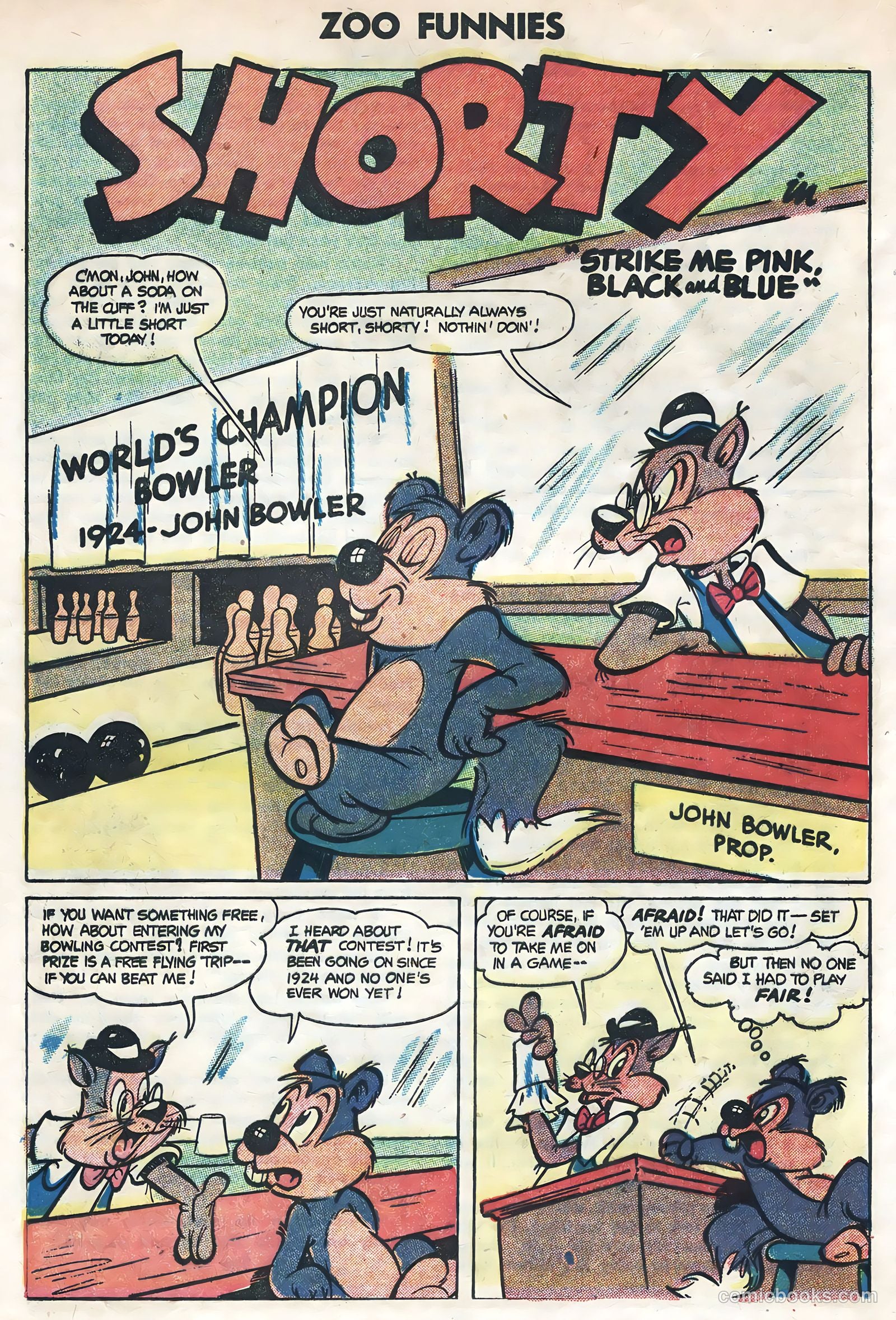 Zoo Funnies #6 (1946) — page 20 of 36