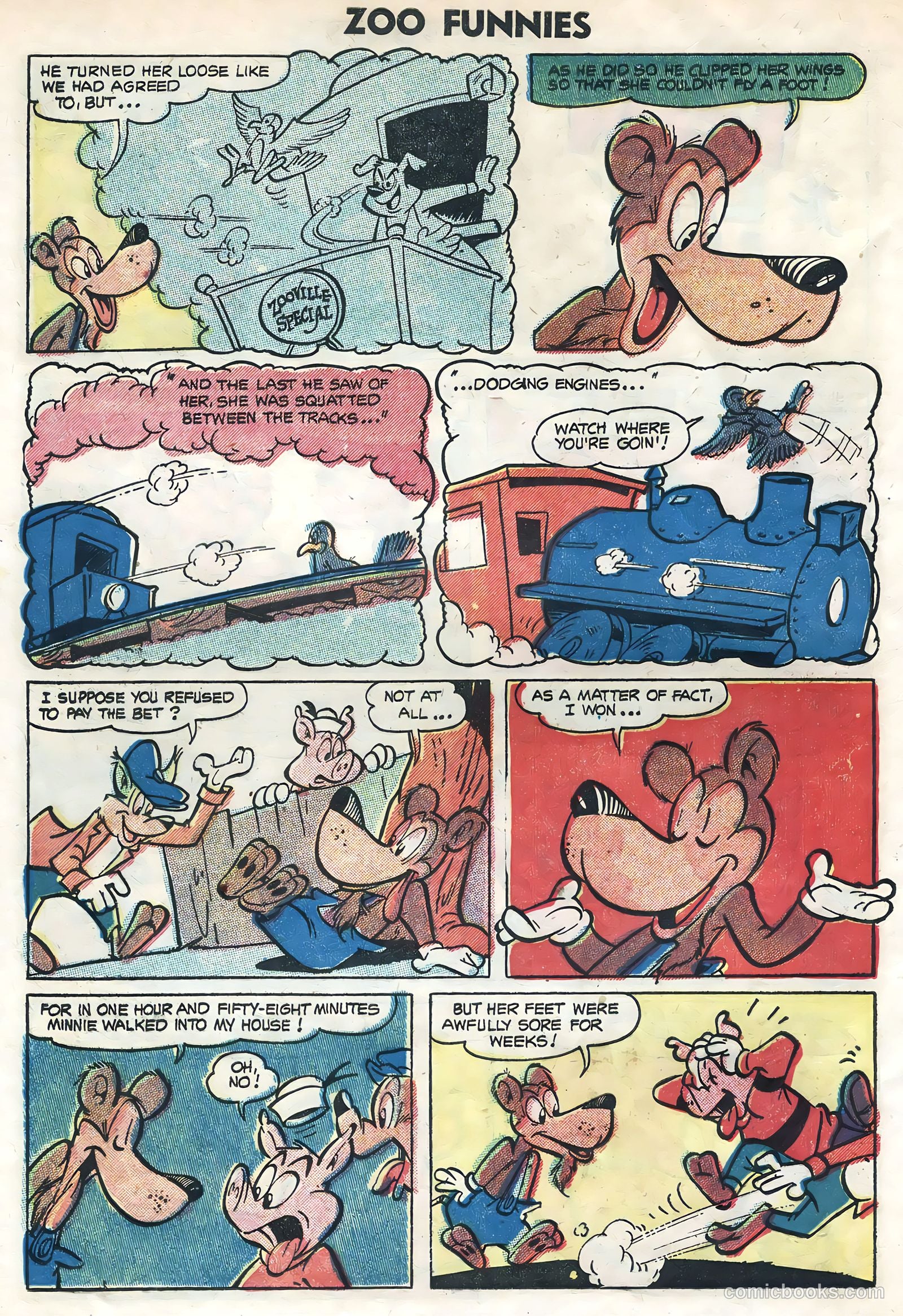 Zoo Funnies #6 (1946) — page 24 of 36