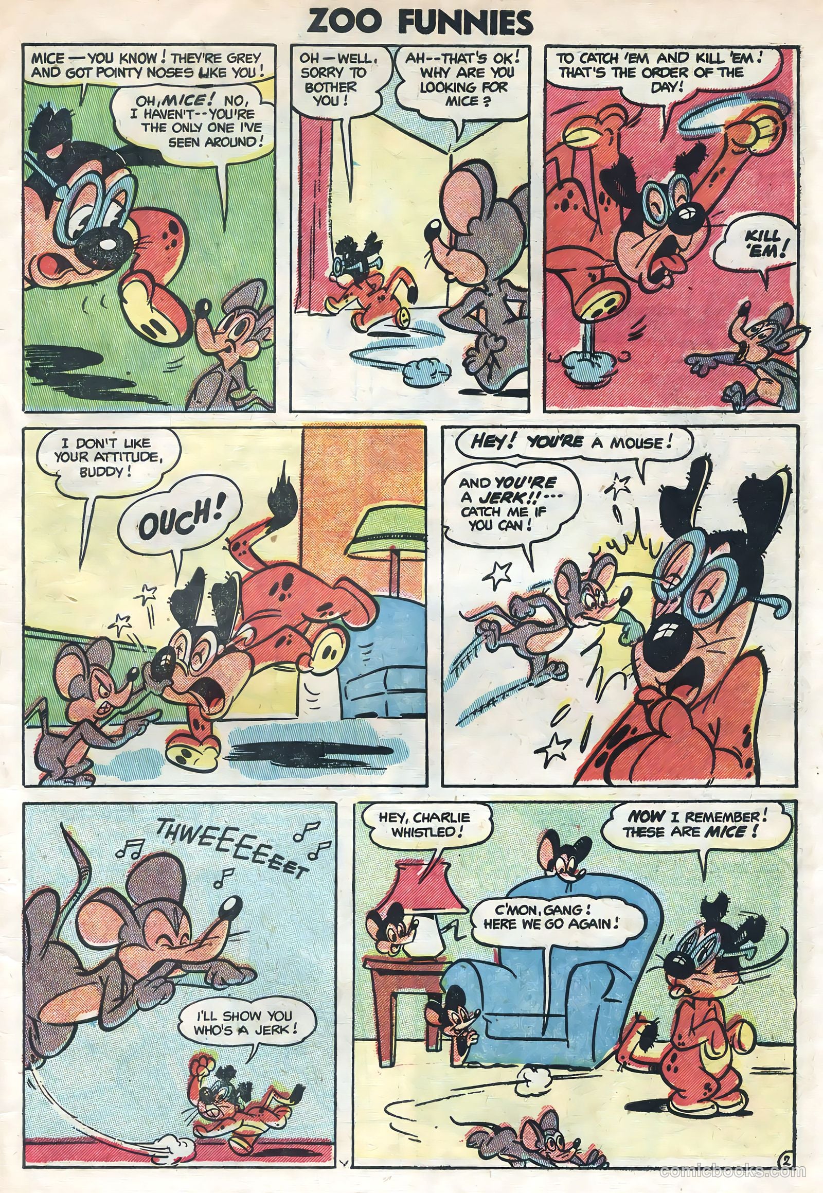 Zoo Funnies #6 (1946) — page 27 of 36