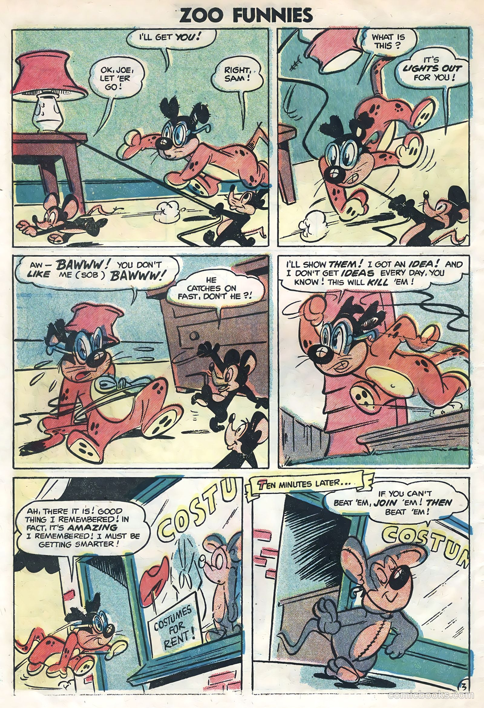 Zoo Funnies #6 (1946) — page 28 of 36