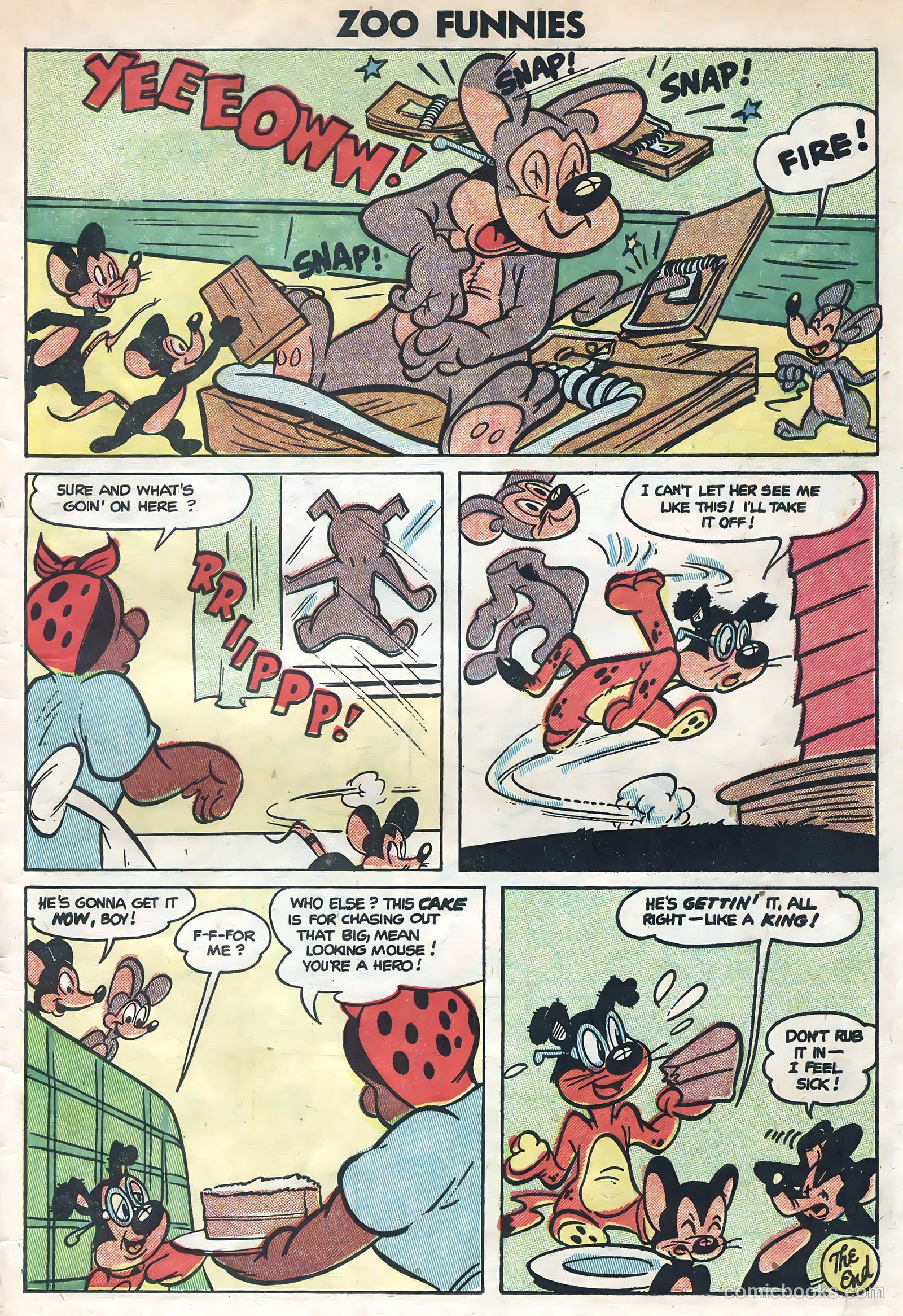 Zoo Funnies #6 (1946) — page 31 of 36