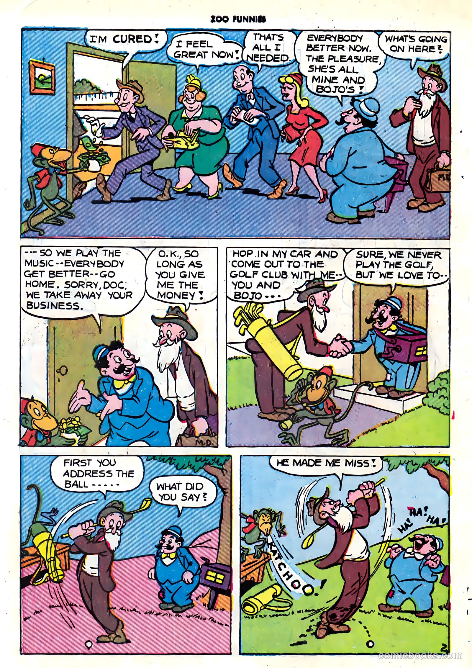 Zoo Funnies #7 (1946) — page 4 of 52