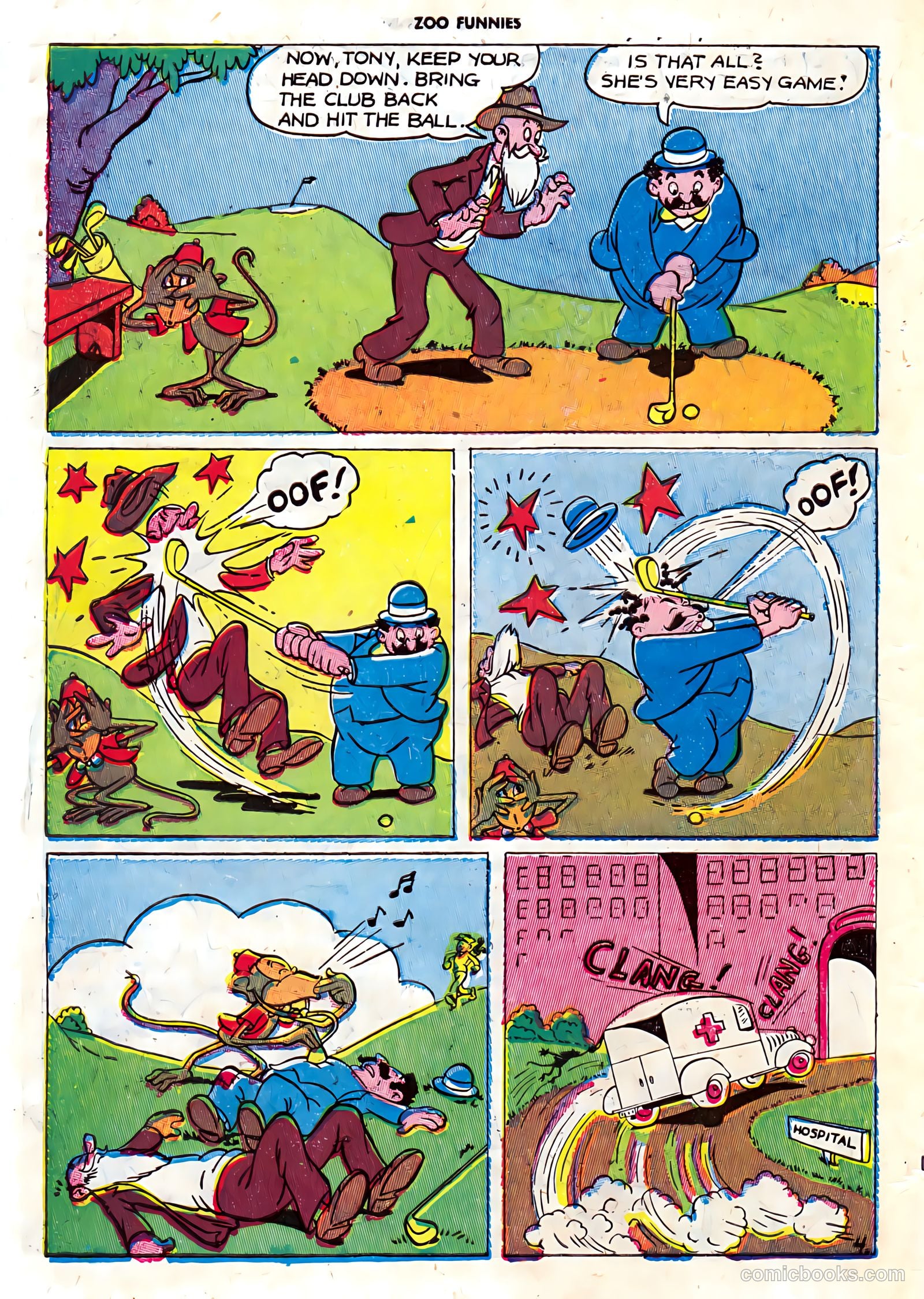 Zoo Funnies #7 (1946) — page 6 of 52