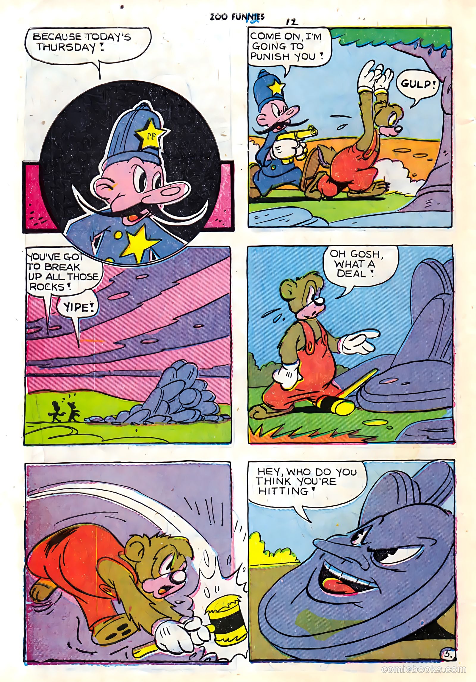 Zoo Funnies #7 (1946) — page 14 of 52