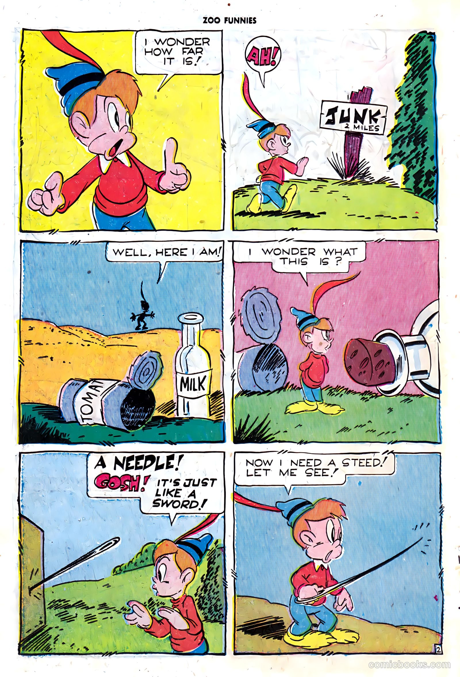 Zoo Funnies #7 (1946) — page 18 of 52
