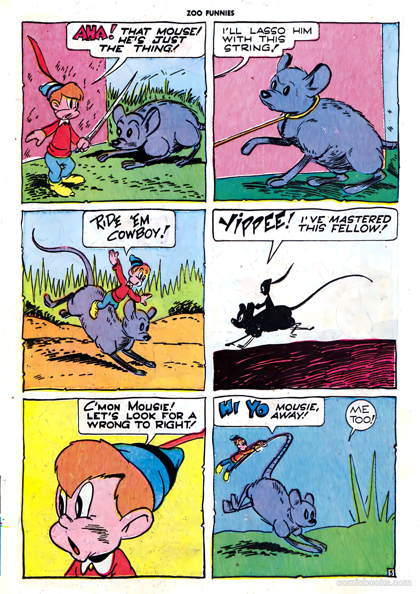 Zoo Funnies #7 (1946) — page 19 of 52