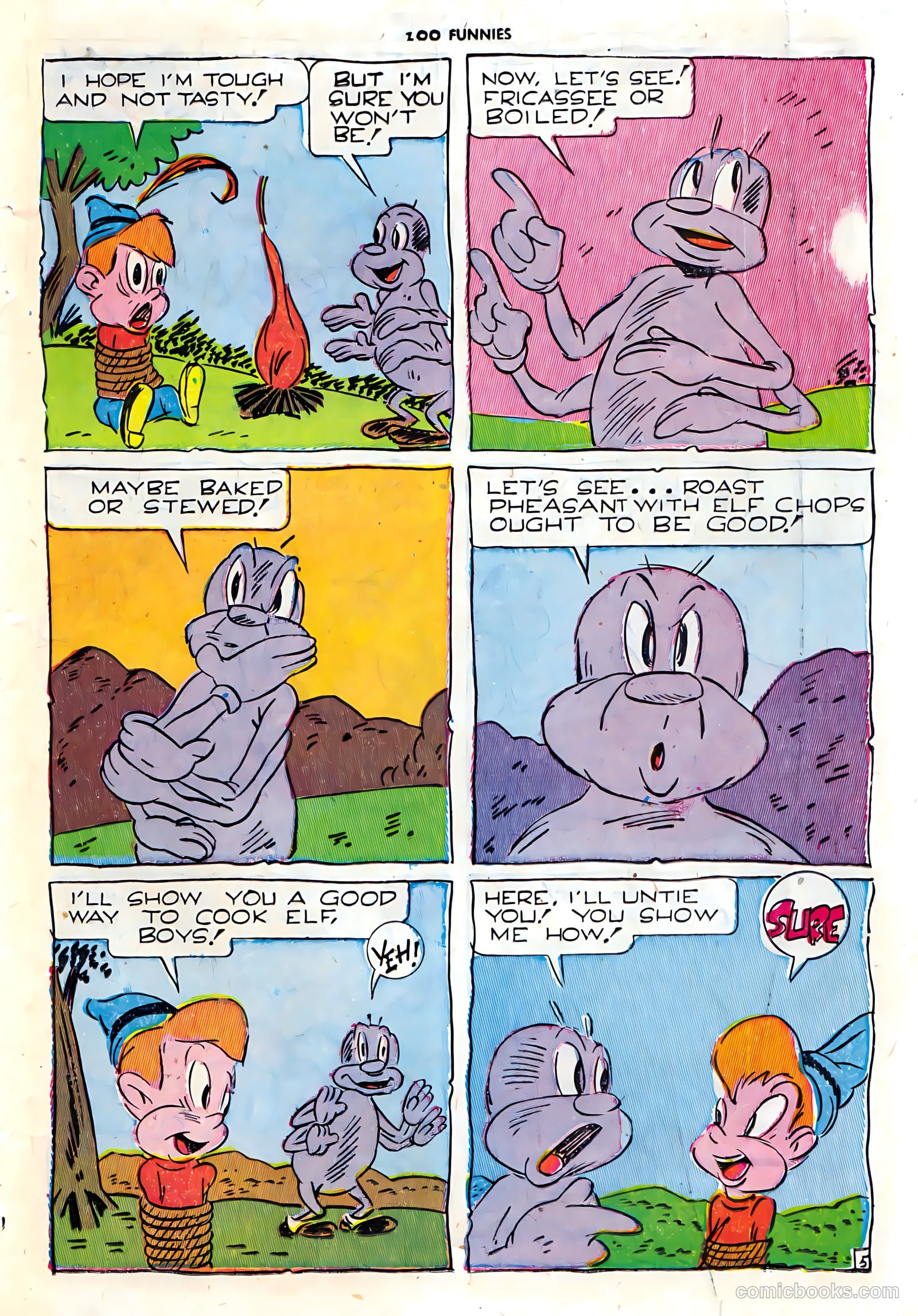 Zoo Funnies #7 (1946) — page 21 of 52