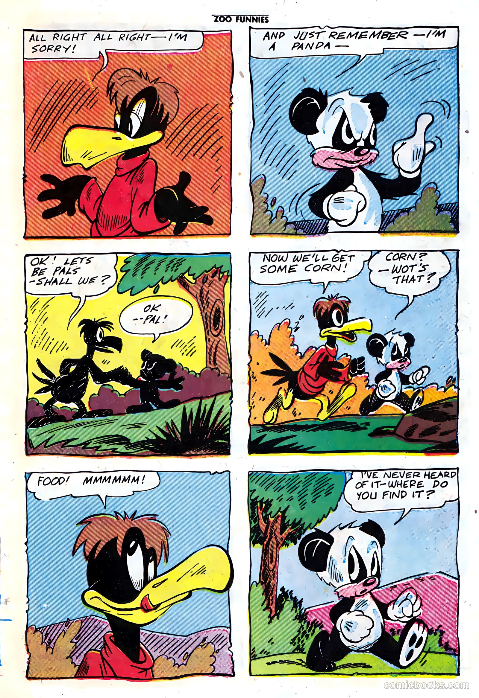 Zoo Funnies #7 (1946) — page 37 of 52
