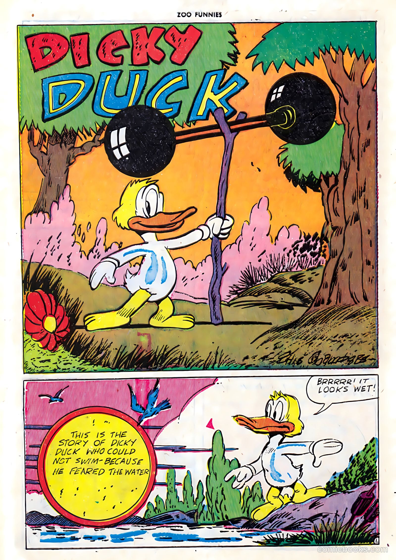 Zoo Funnies #7 (1946) — page 44 of 52