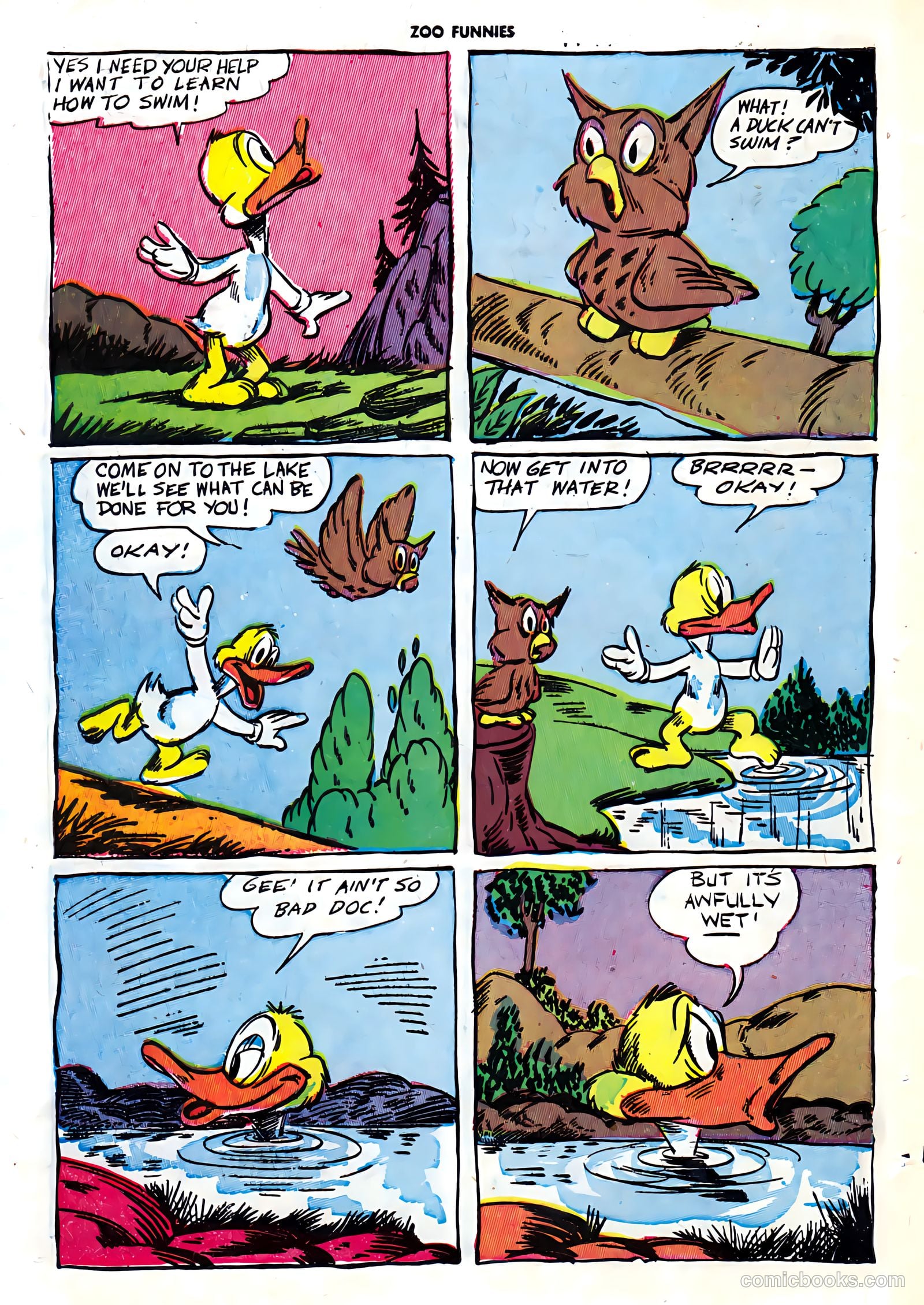 Zoo Funnies #7 (1946) — page 46 of 52