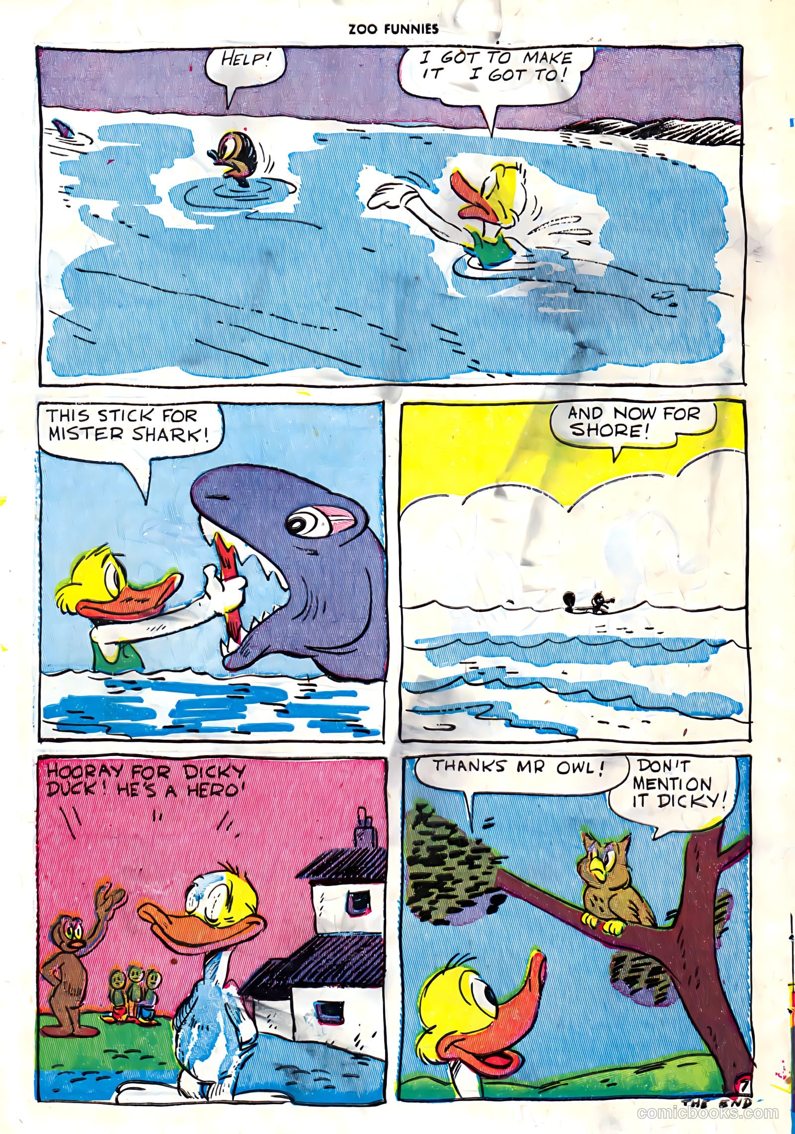Zoo Funnies #7 (1946) — page 50 of 52