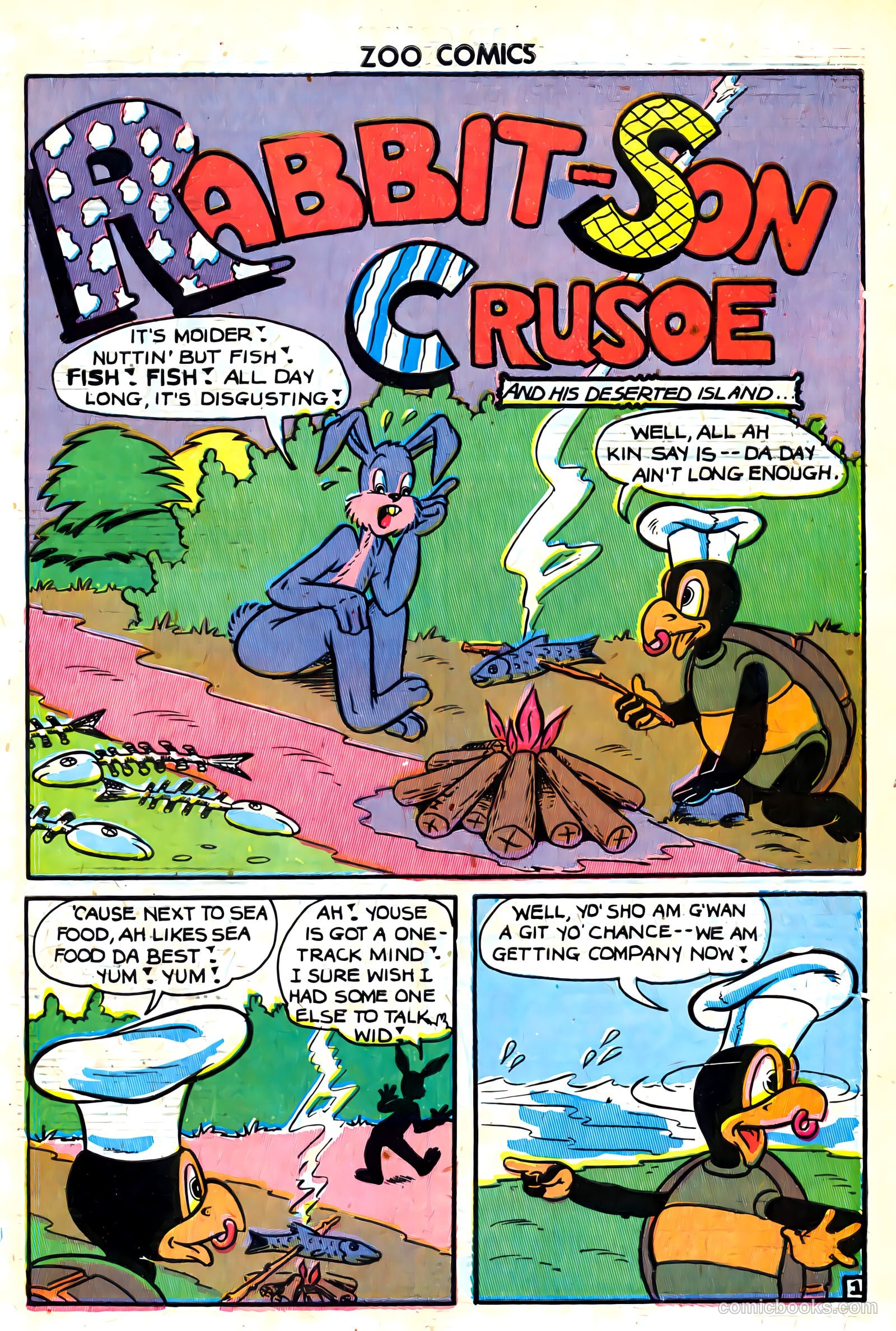 Zoo Funnies #8 (1946) — page 3 of 52