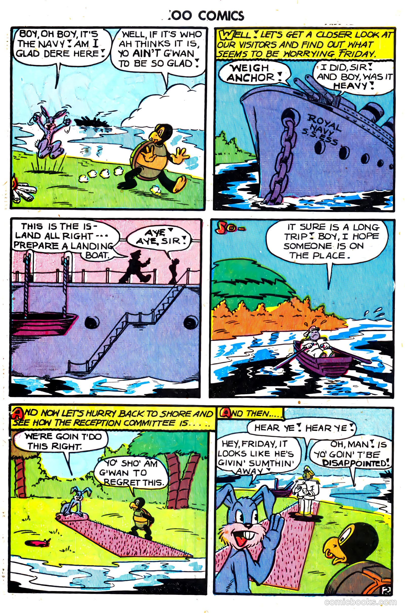 Zoo Funnies #8 (1946) — page 4 of 52