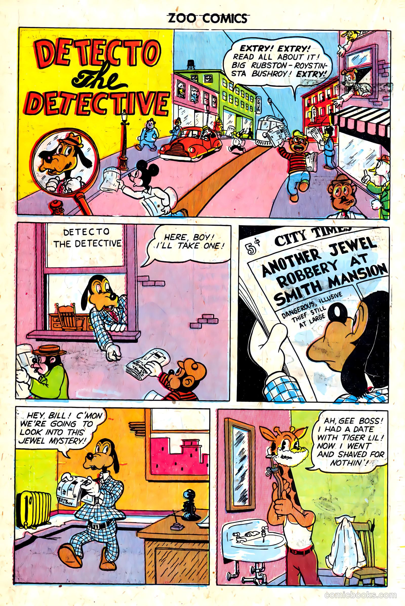 Zoo Funnies #8 (1946) — page 18 of 52