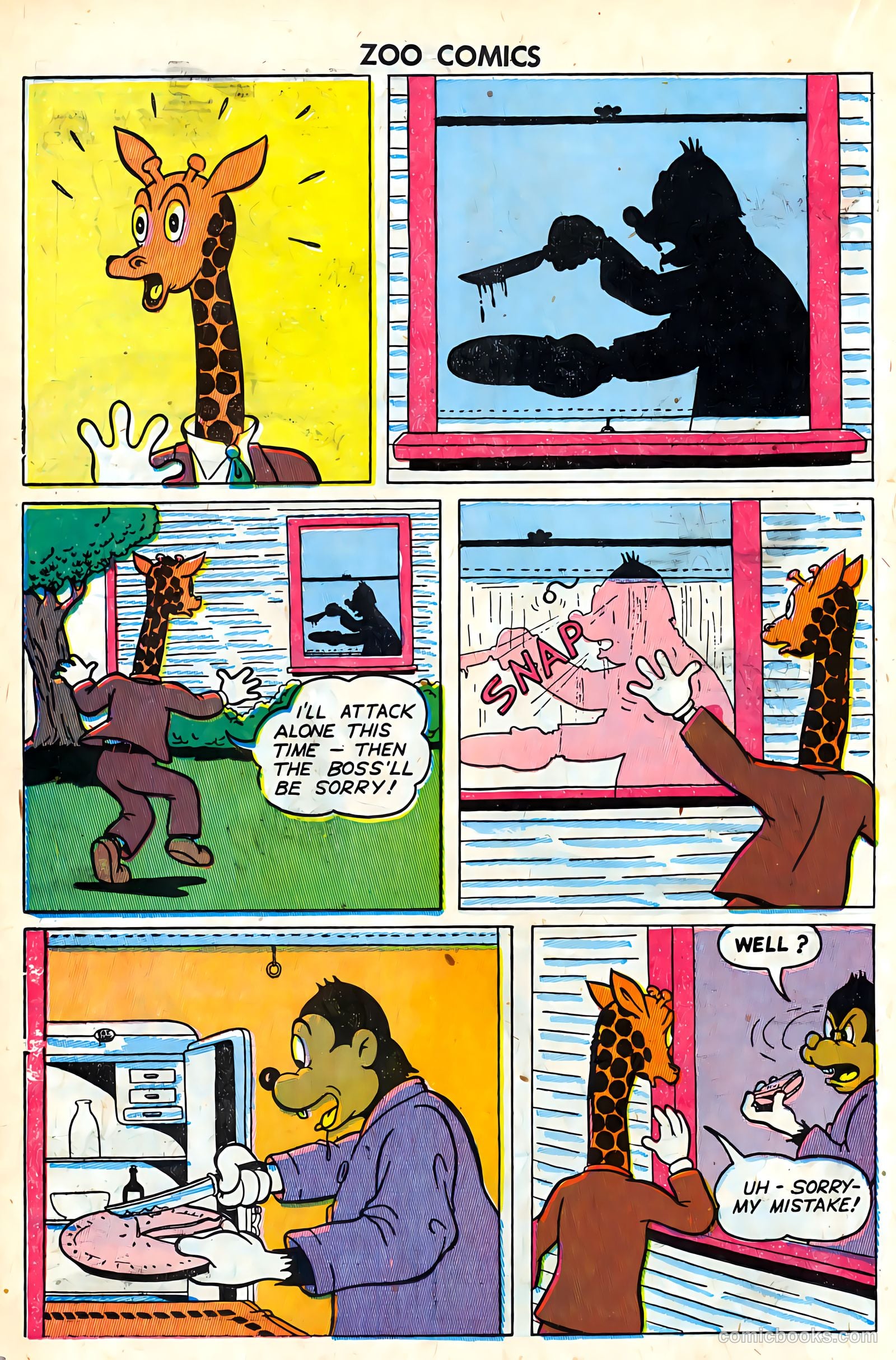 Zoo Funnies #8 (1946) — page 22 of 52