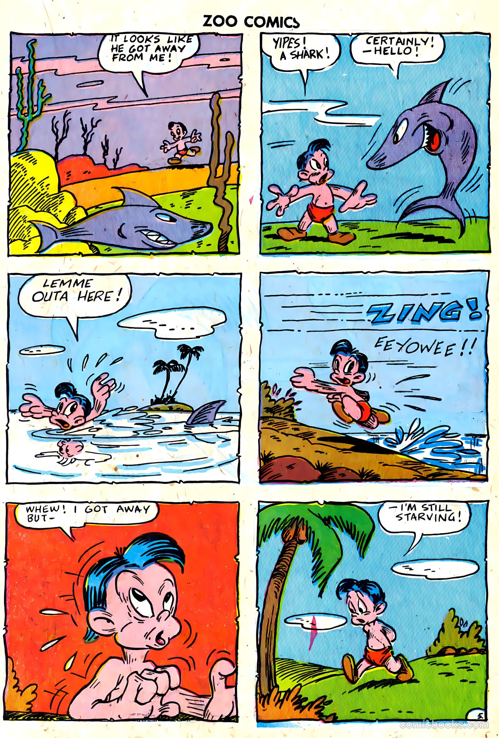 Zoo Funnies #8 (1946) — page 31 of 52