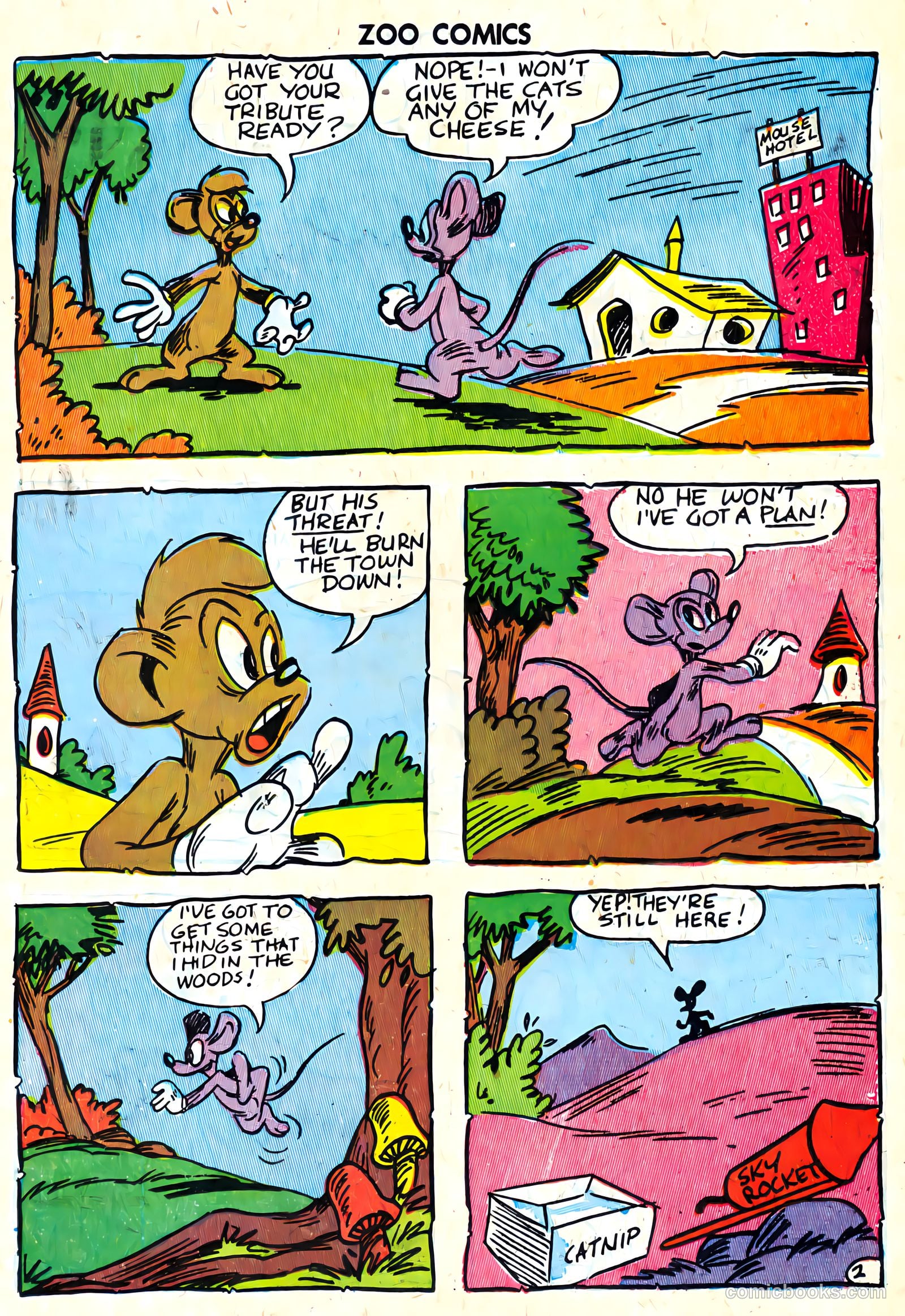 Zoo Funnies #8 (1946) — page 37 of 52