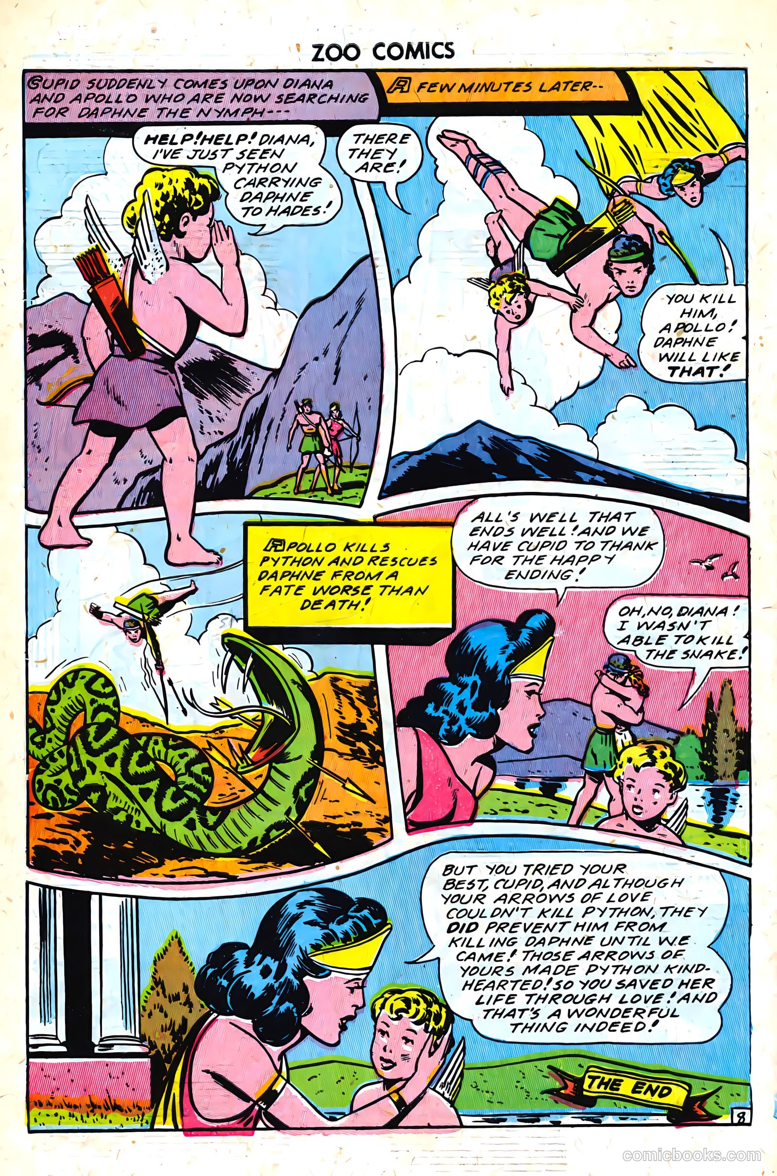 Zoo Funnies #8 (1946) — page 50 of 52