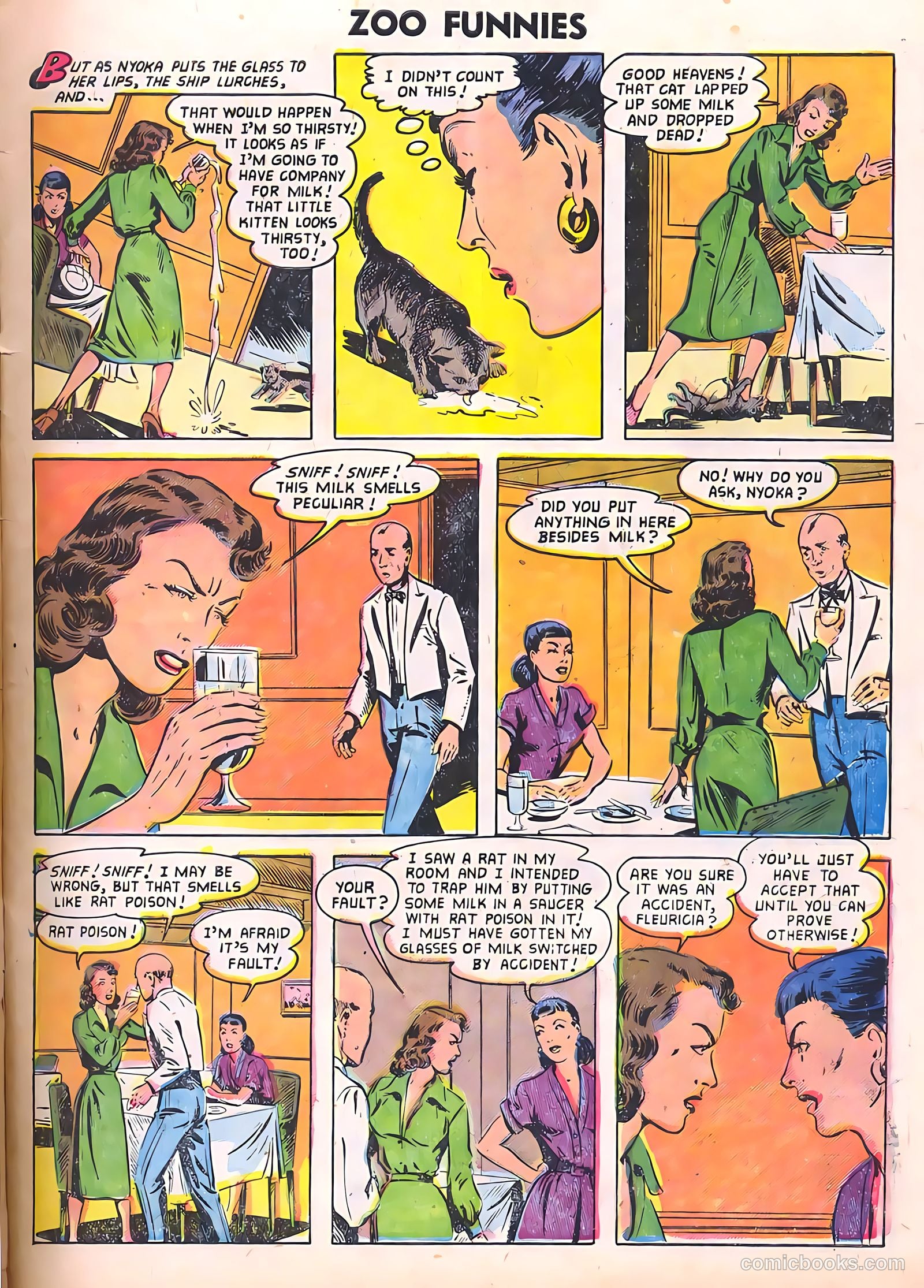 Zoo Funnies #9 (1947) — page 7 of 36