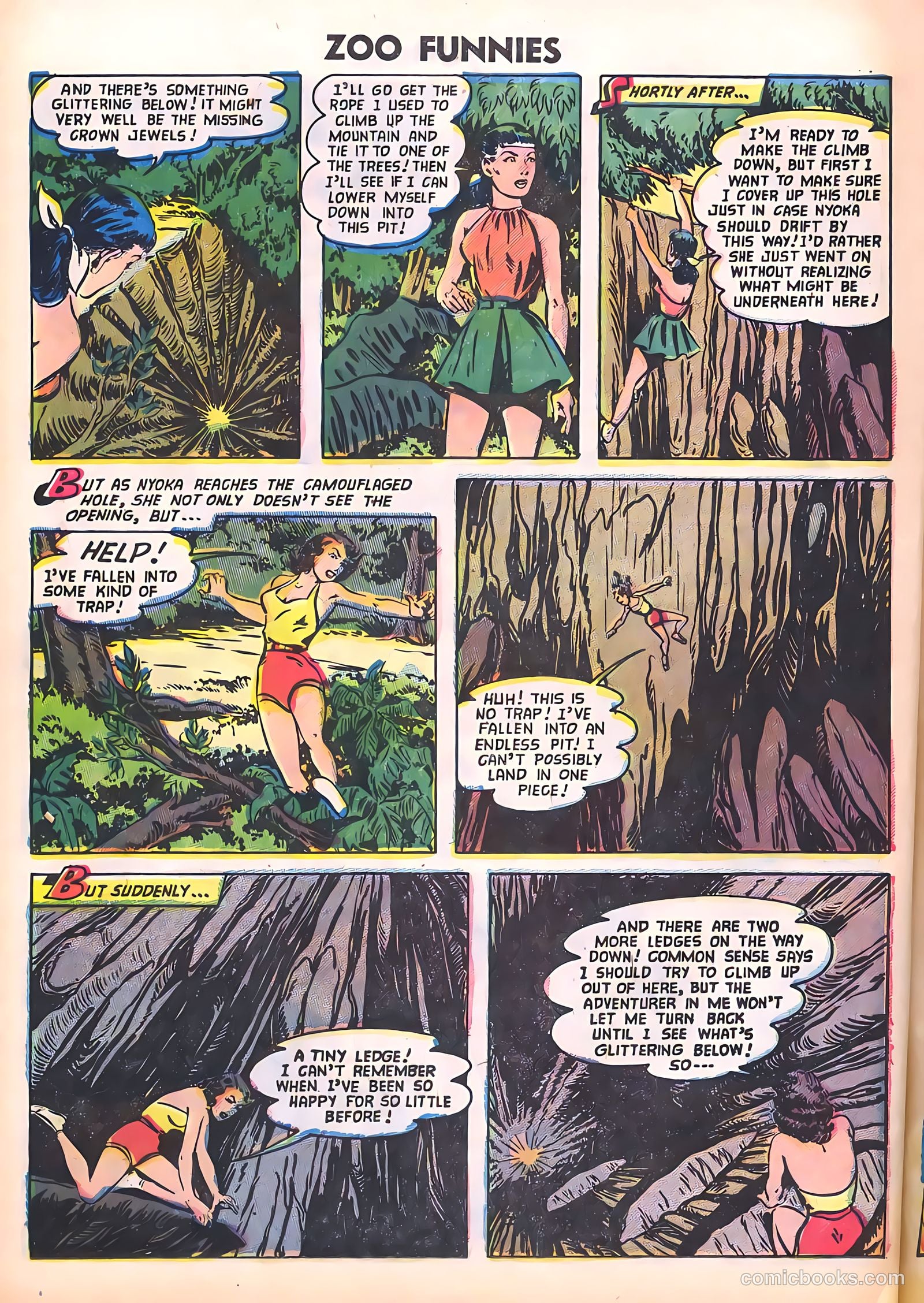 Zoo Funnies #9 (1947) — page 16 of 36