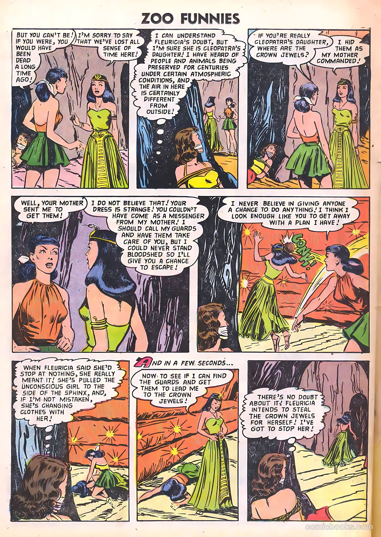 Zoo Funnies #9 (1947) — page 18 of 36