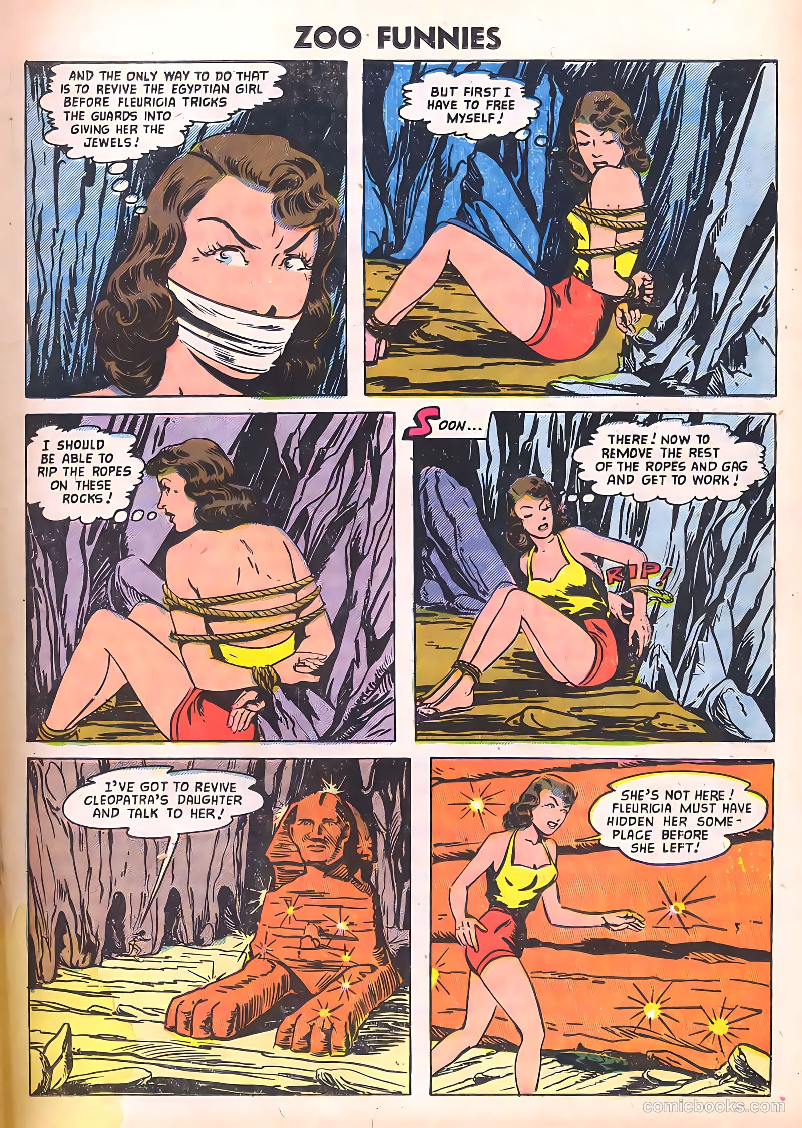 Zoo Funnies #9 (1947) — page 19 of 36