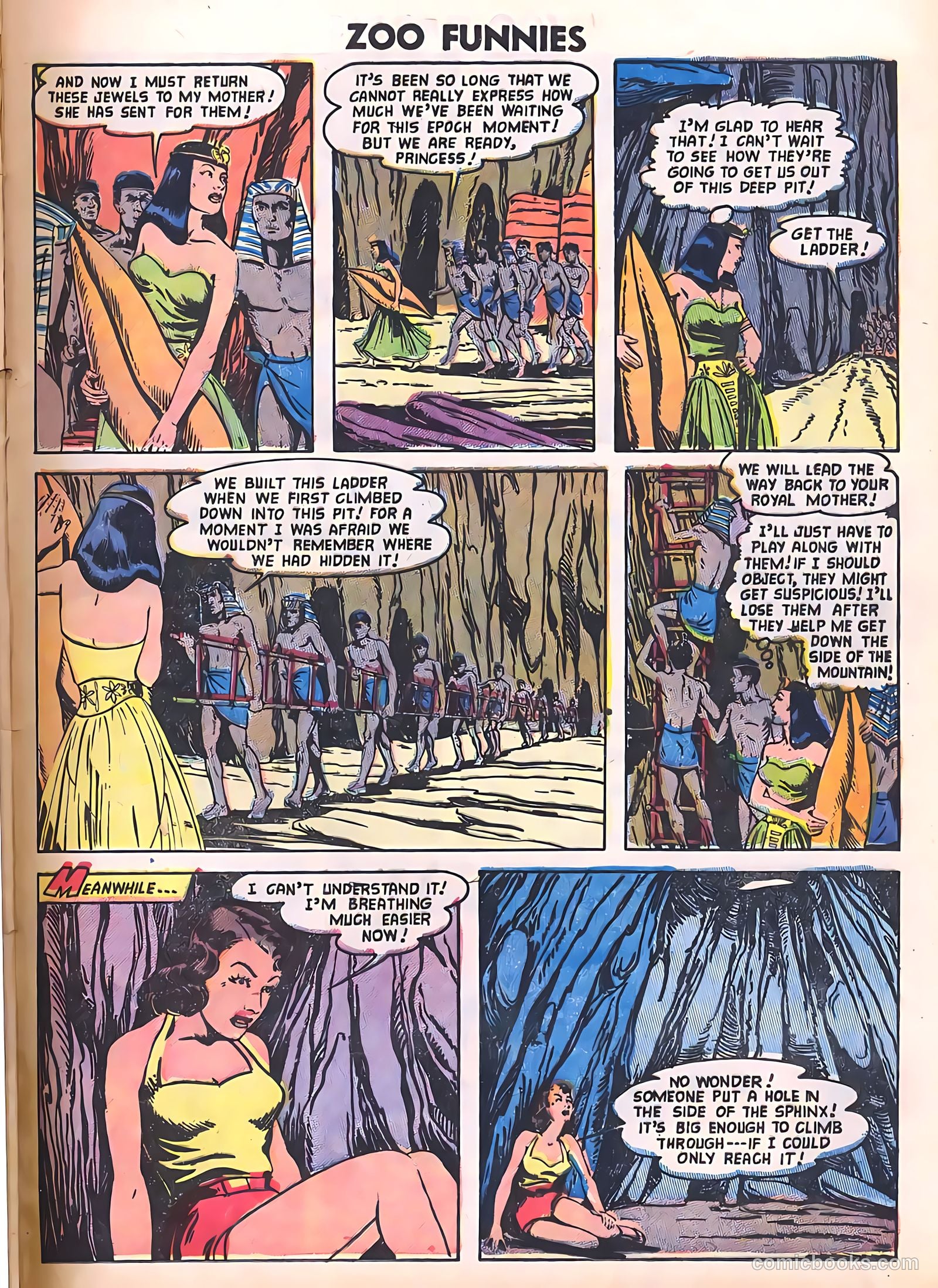 Zoo Funnies #9 (1947) — page 25 of 36