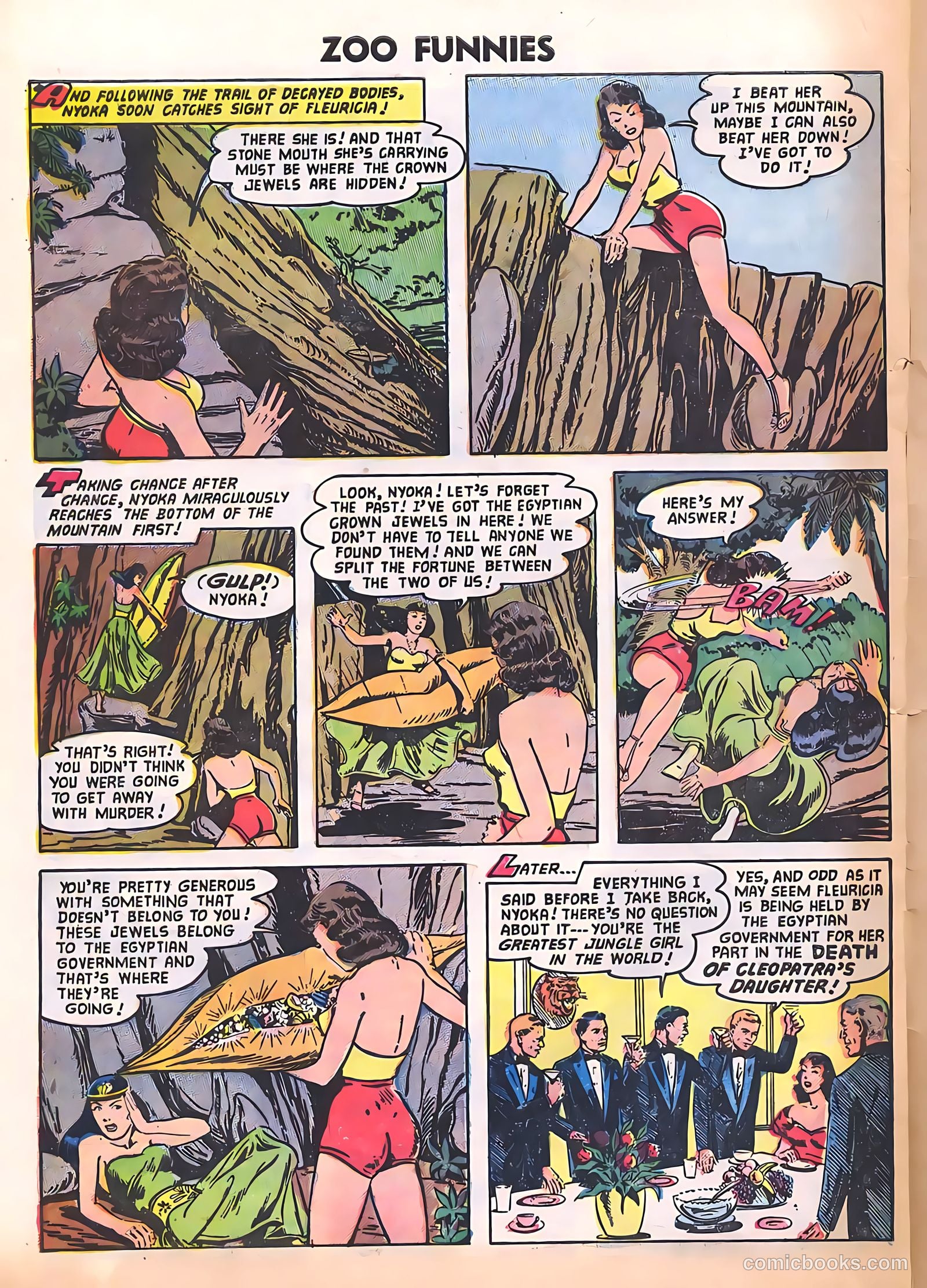 Zoo Funnies #9 (1947) — page 28 of 36