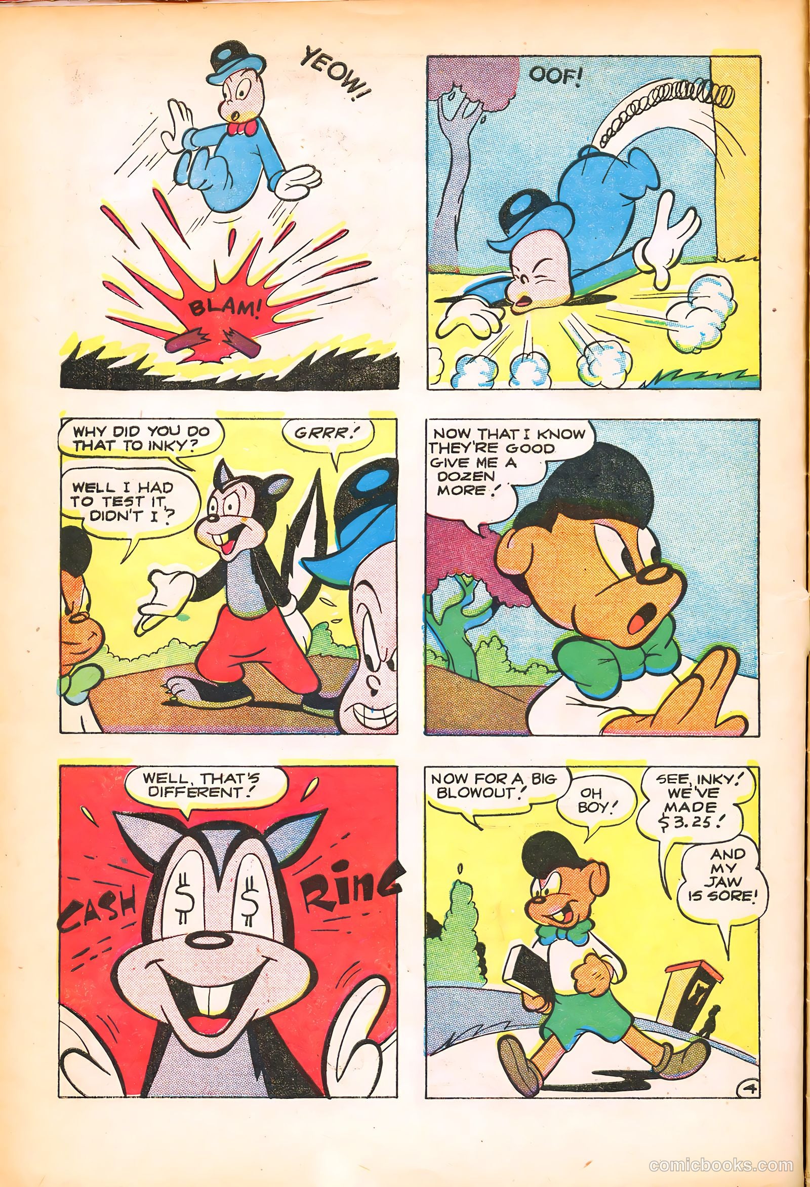 Zoot Comics #3 (1946) — page 6 of 36