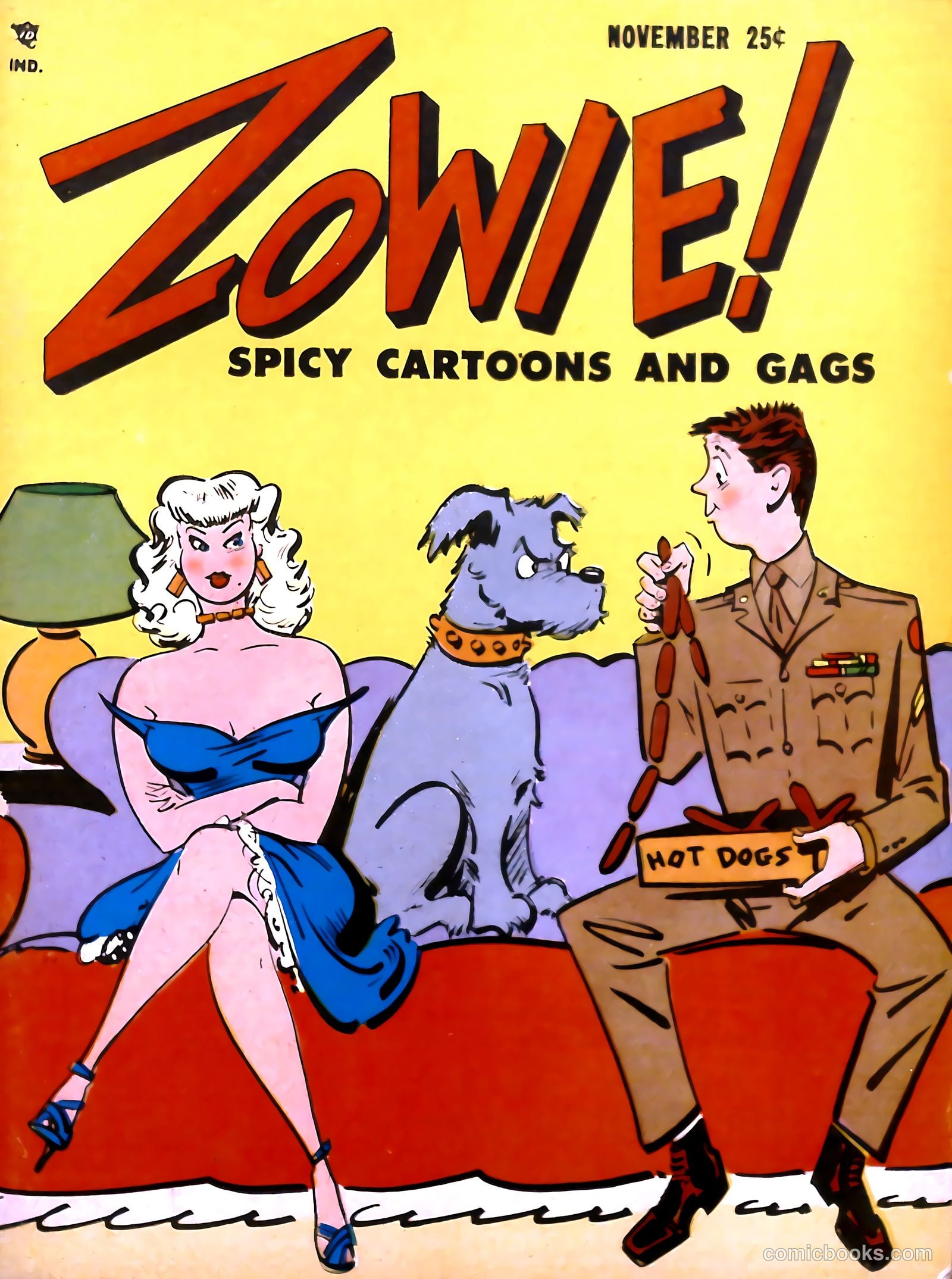 Zowie! #12 cover