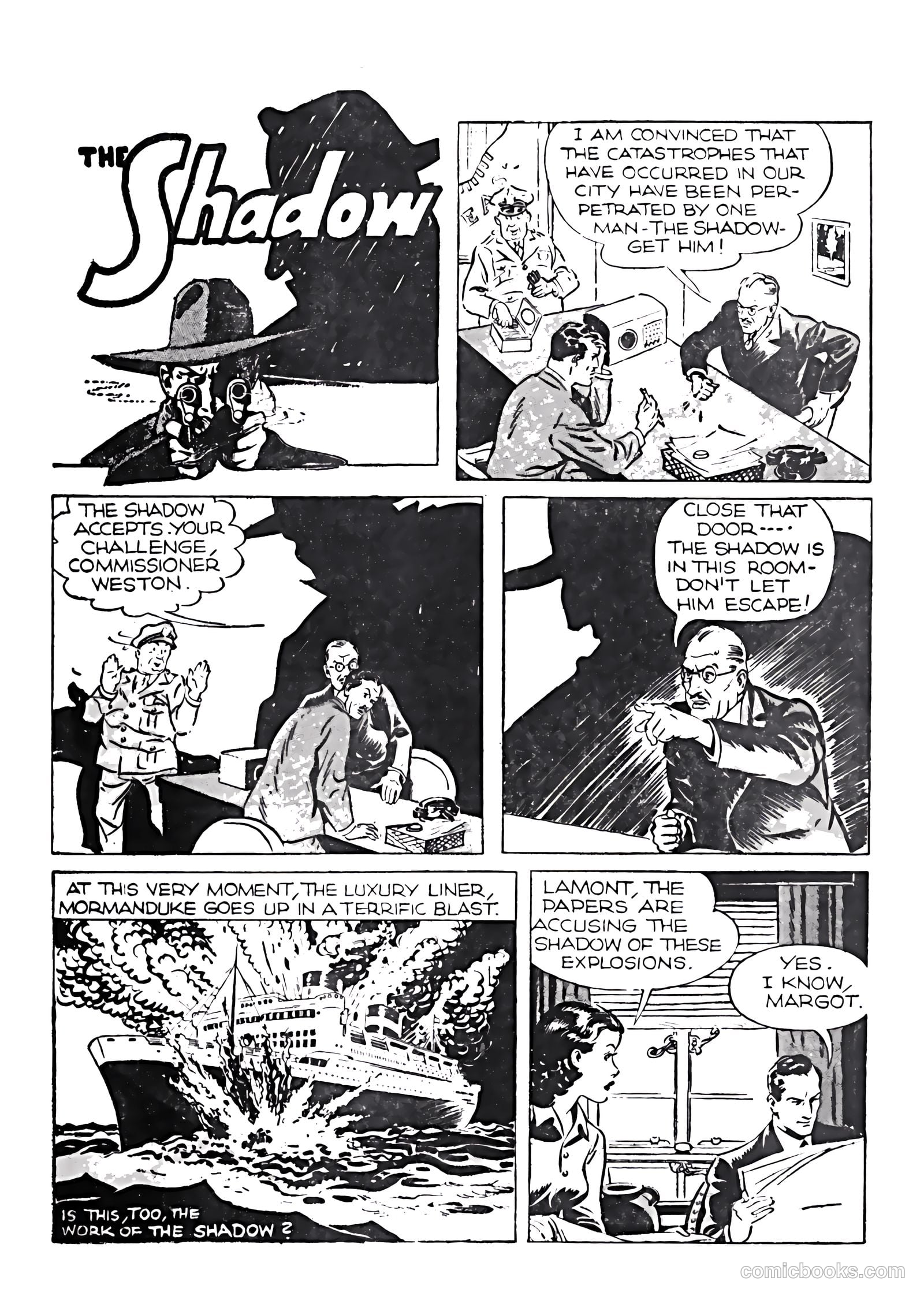 The Shadow #1 (2012, Dynamite Entertainment) — page 4 of 68