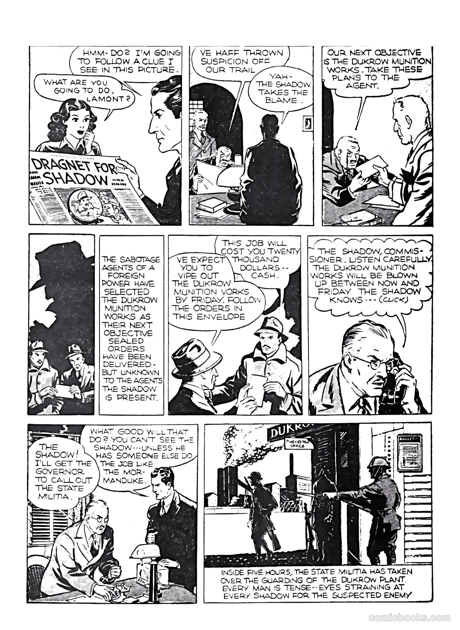 The Shadow #1 (2012, Dynamite Entertainment) — page 5 of 68