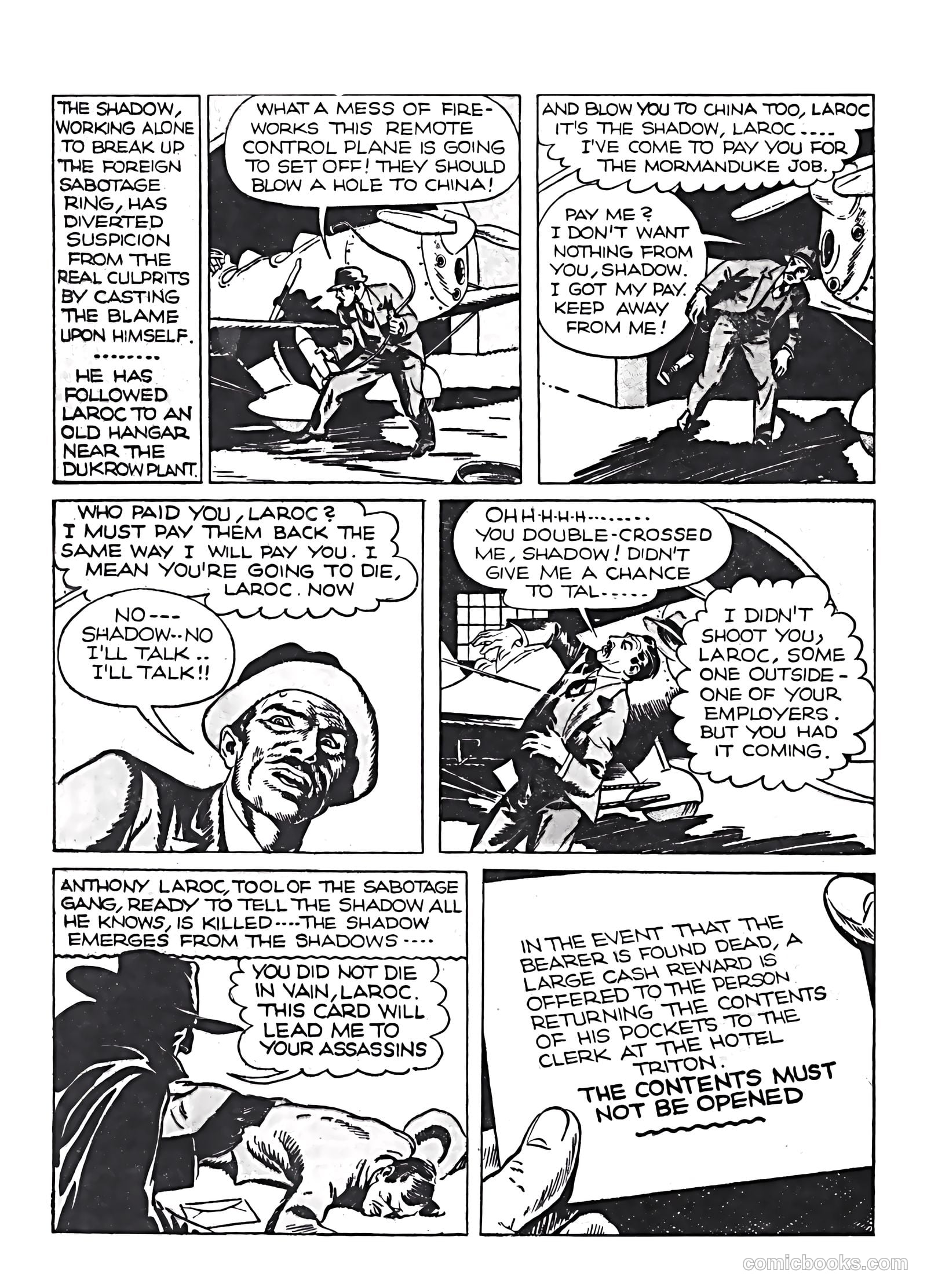 The Shadow #1 (2012, Dynamite Entertainment) — page 6 of 68