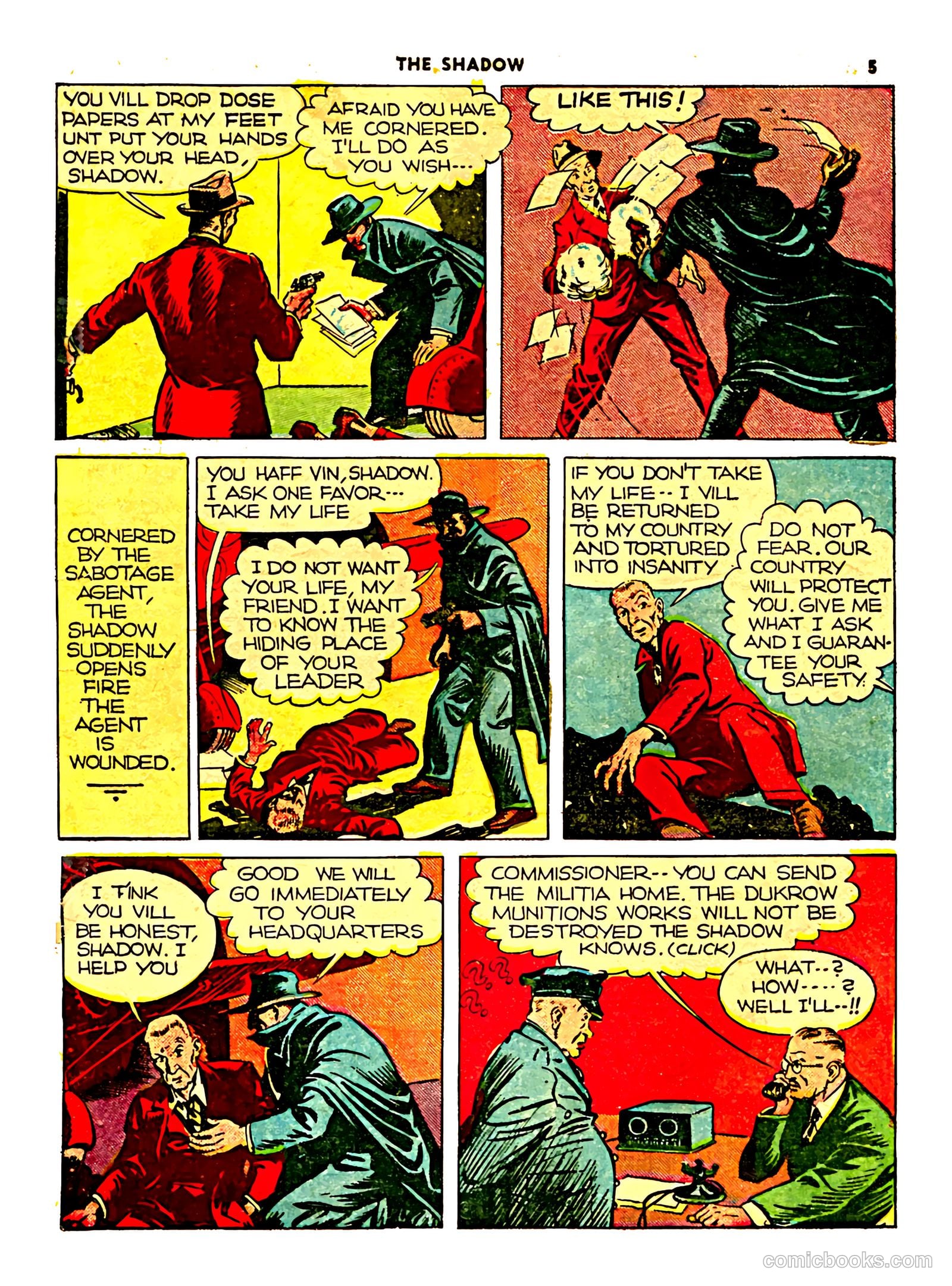 The Shadow #1 (2012, Dynamite Entertainment) — page 7 of 68