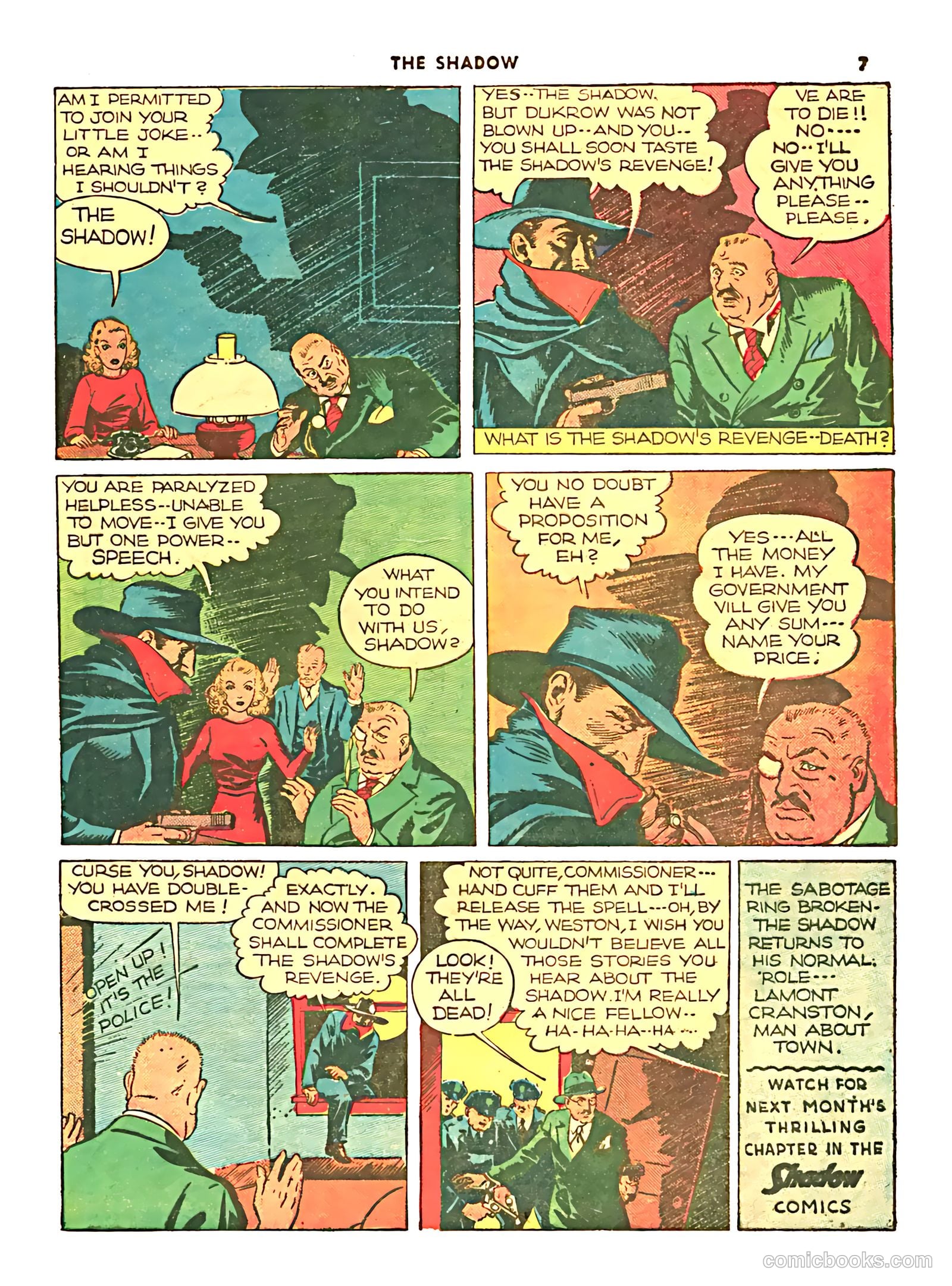 The Shadow #1 (2012, Dynamite Entertainment) — page 9 of 68