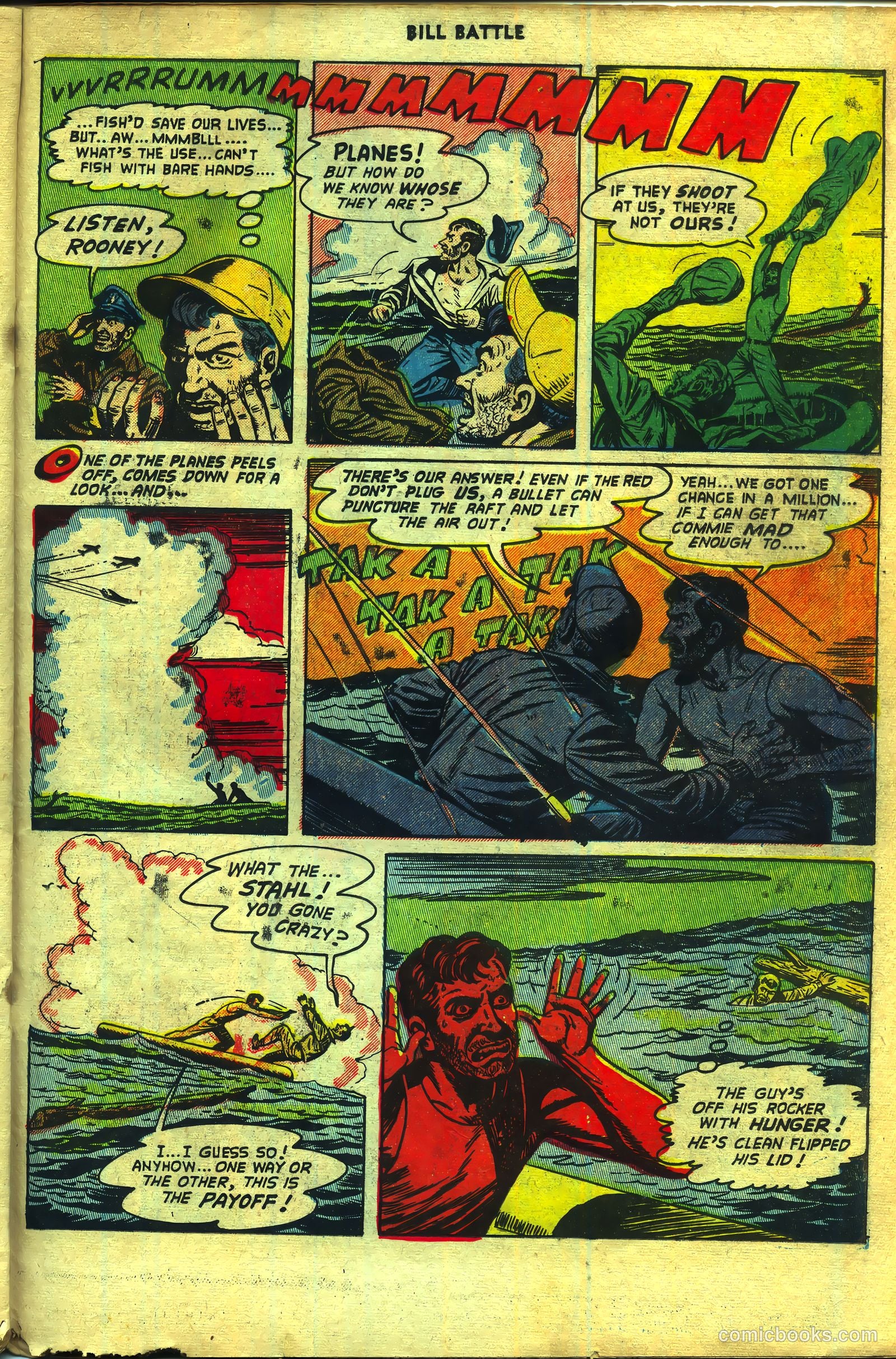 Bill Battle, the One Man Army #2 (1952) — page 23 of 36